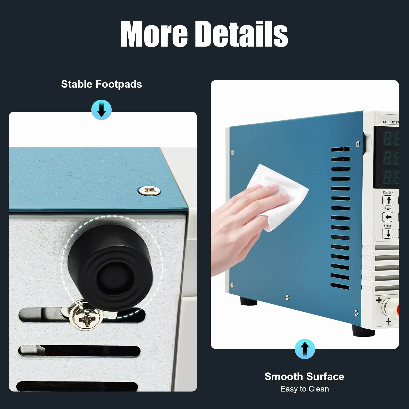 KP184 DC - Comprobador de capacidad de batería de carga electrónica de 150 V 0-400 W 0-40 A, comprobador de carga electrónico de un solo canal para cargador