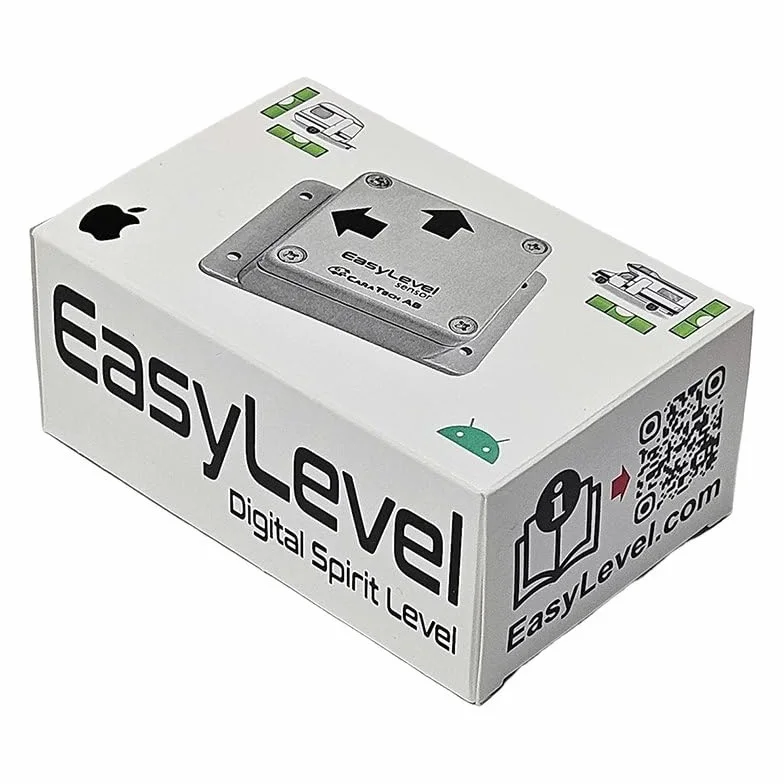 CaraTech EasyLevel Nivel digital con aplicación para autocaravana remolque