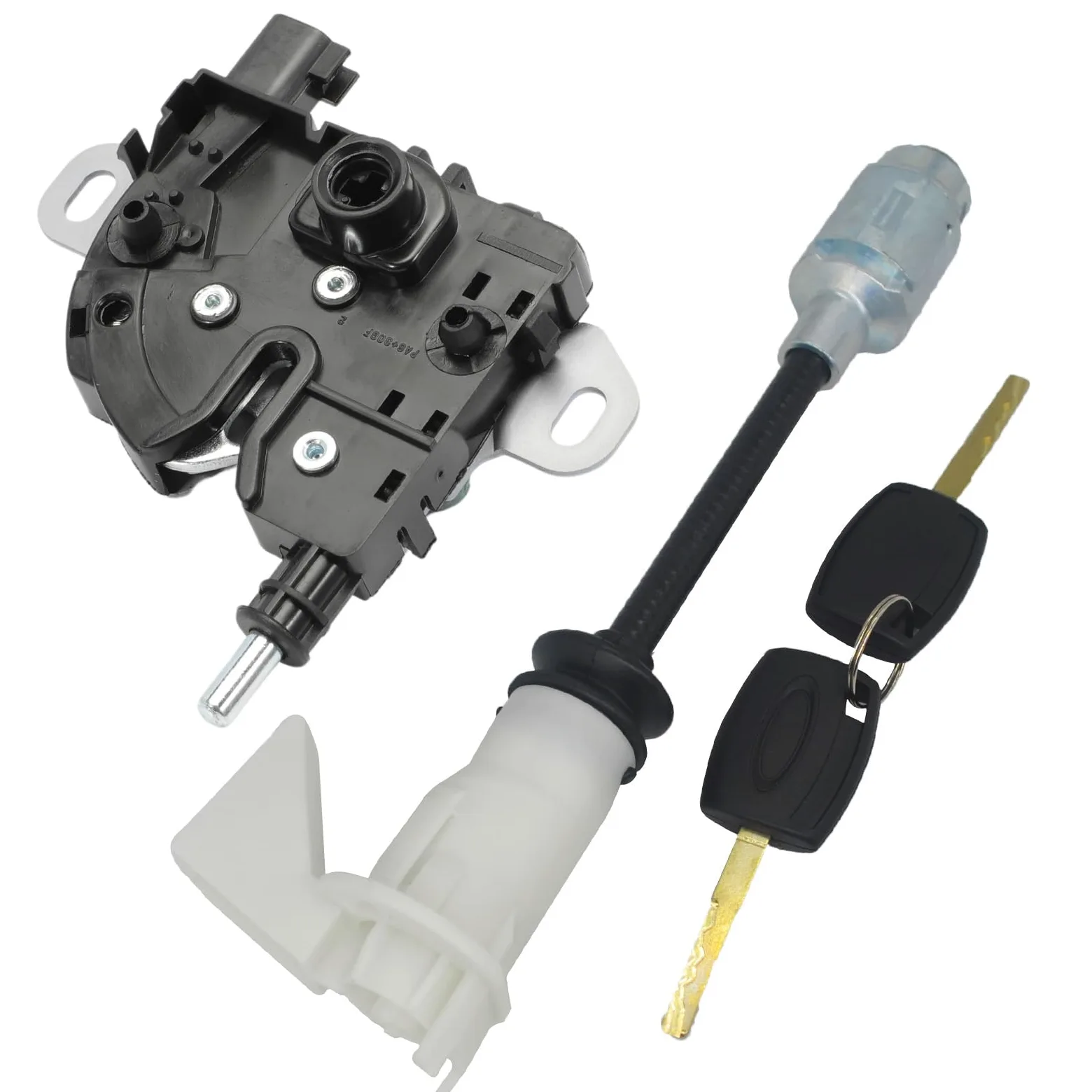 Pestillo de liberación de capó y bloqueo de capó compatible con Focus MK2, C-Max MK1, 1343577 3M5116700BC 3M5116700AC 24.8cm