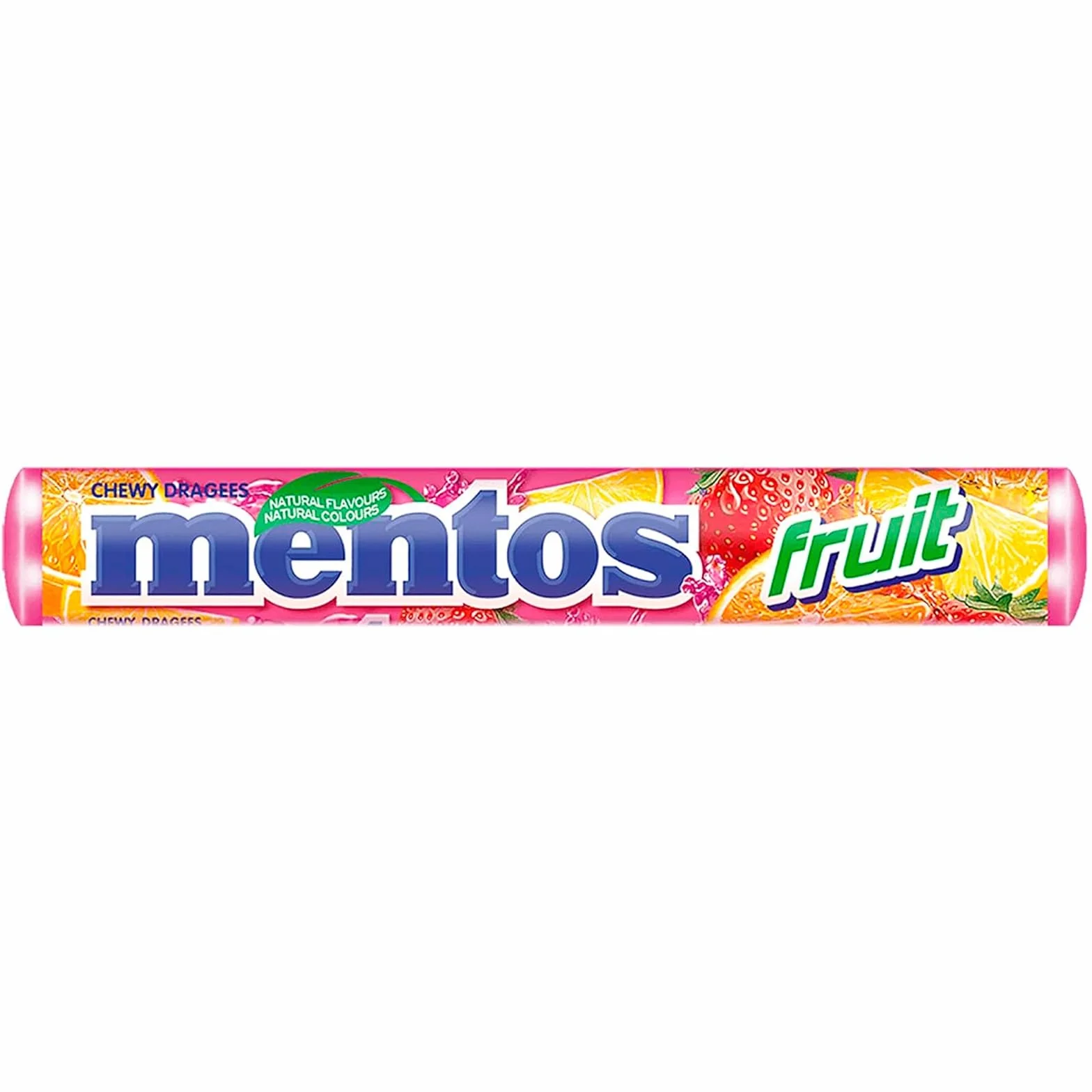 Mentos Caramelo Masticable 20x38g Frutas Variadas Caramelos Redondos