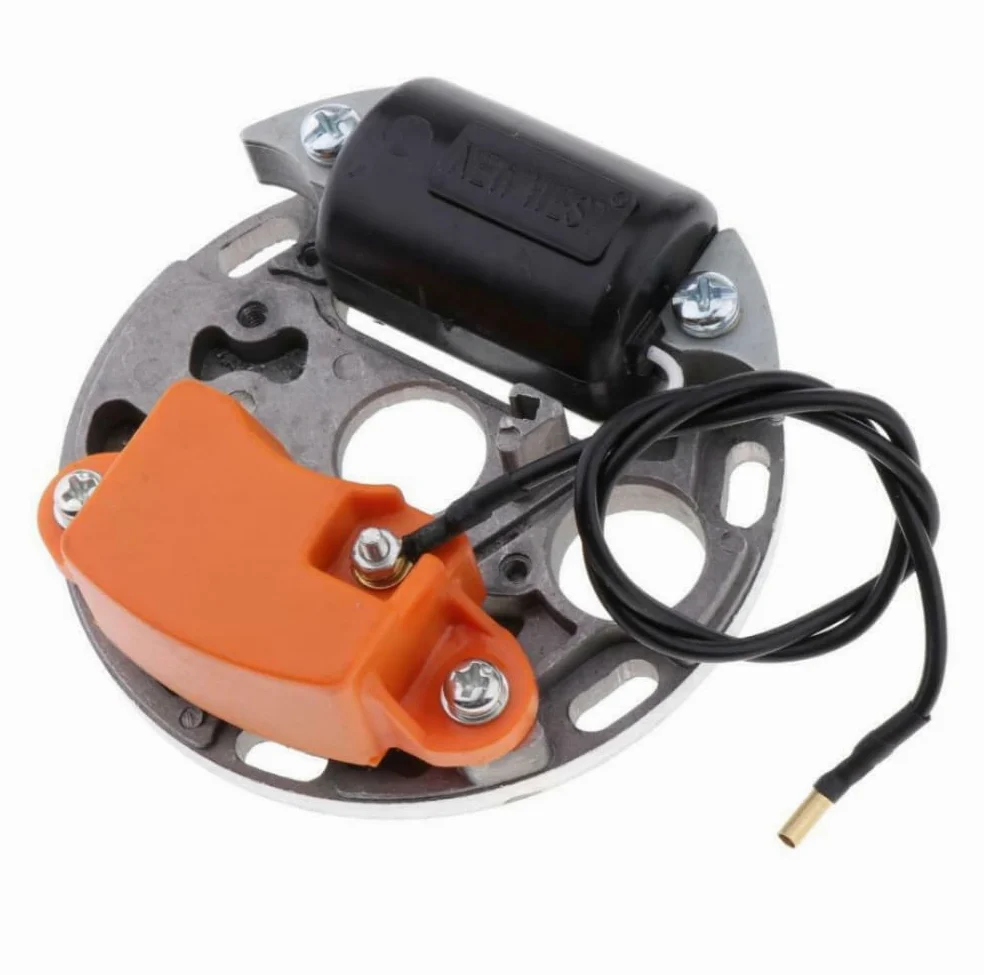 Módulo de Bobina de Encendido, Placa de de Plomo, estator 1106 400 0705 1106 404 3210, Compatible con Motosierra MS070 MS090 MS 070 090 090G(2pcs)