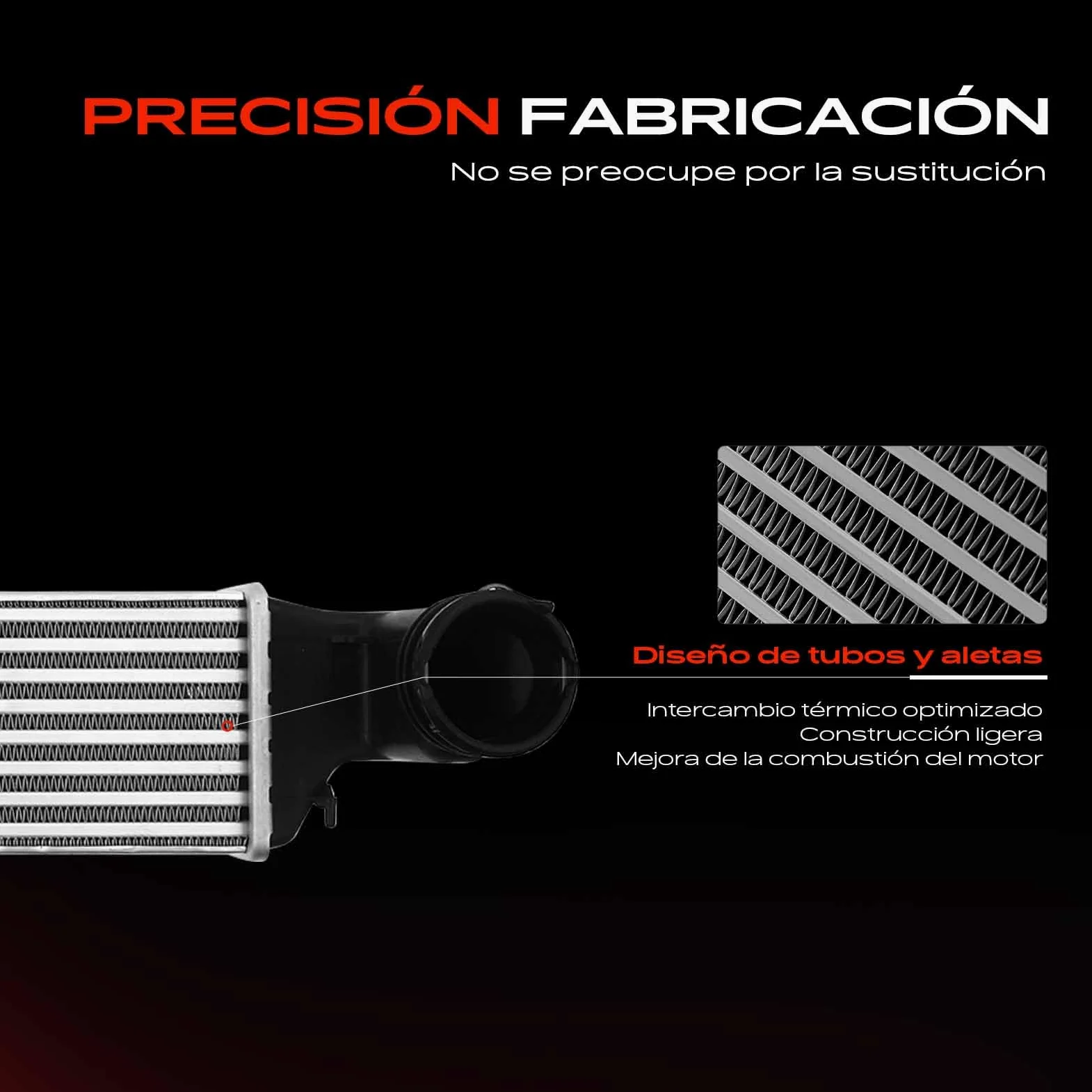 Frankberg Intercooler Intercooler Diesel Compatible con X3 E83 2.0L Serie 3 Touring E46 2.0L Serie 3 Compact E46 2.0L Serie 3 Touring E46 3.0L Serie 3 Touring E46 2.9L Replace# 7789793