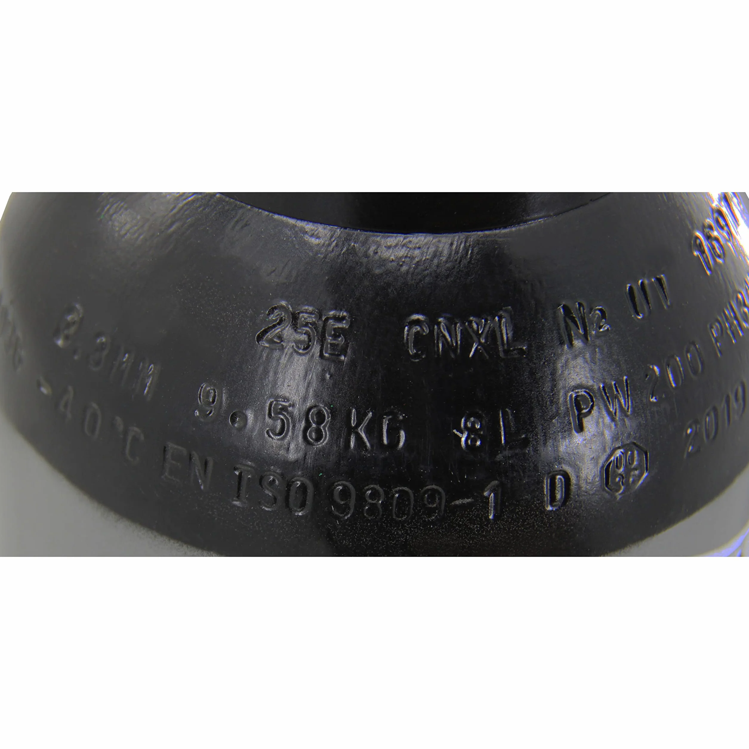 Botella de gas de nitrógeno, 8 litros, 1,6 m3, aire acondicionado, sudor inflado de neumáticos con reductor