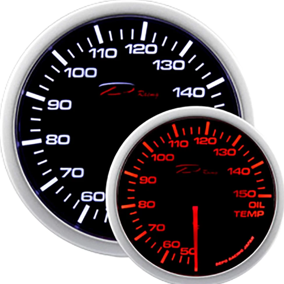 Depo Racing wa5247b-c wa-series instrumento/calibre, humo, 52 mm
