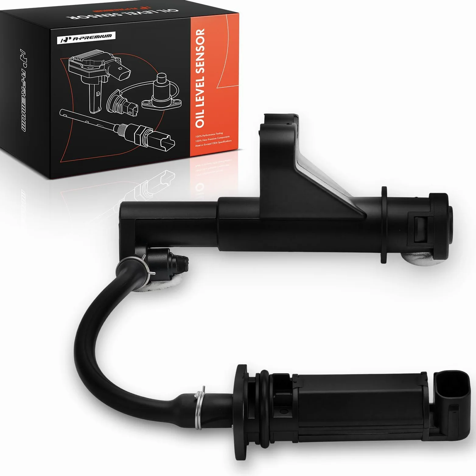 A-Premium Sensor de nivel de aceite del motor compatible con Mercedes-Benz S600 2007-2013, G500 2002-2008, G55 AMG, SL500, SL55 AMG, SL600, SL65 AMG, CL600, CL65 AMG, CLK320, CLK430 y Chrysler