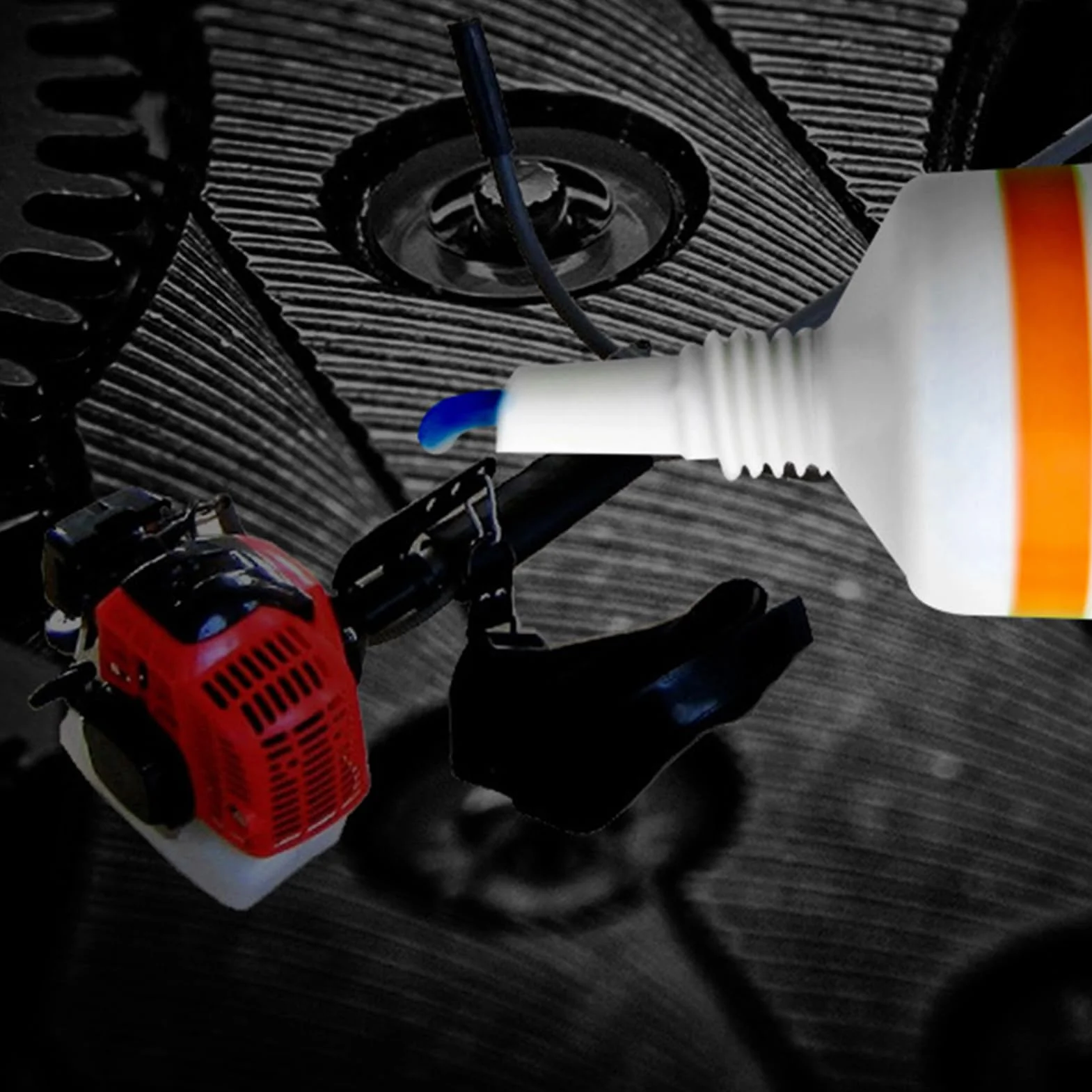Grasa para Desbrozadora | Grasa Multipropósito para Engranajes - Accesorios con Boquilla Roscada para Mantenimiento de Equipos