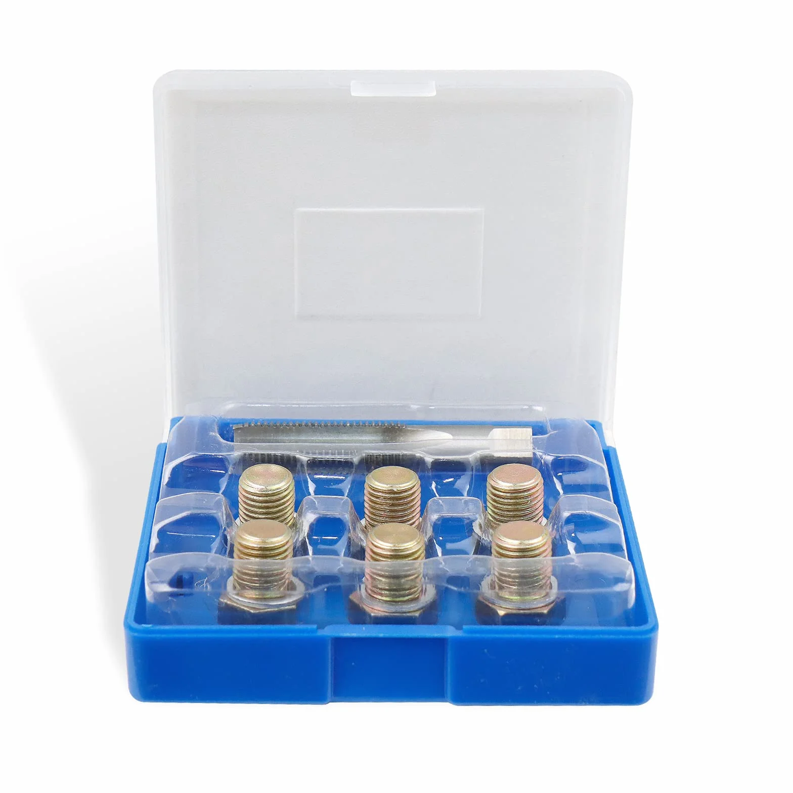 CCLIFE 6 Piezas Juego de Reparacion de Rosca Carter Reparacion Tornillo Carter Aceite Kit de Reparacion de Carter M13 x 1,5 mm