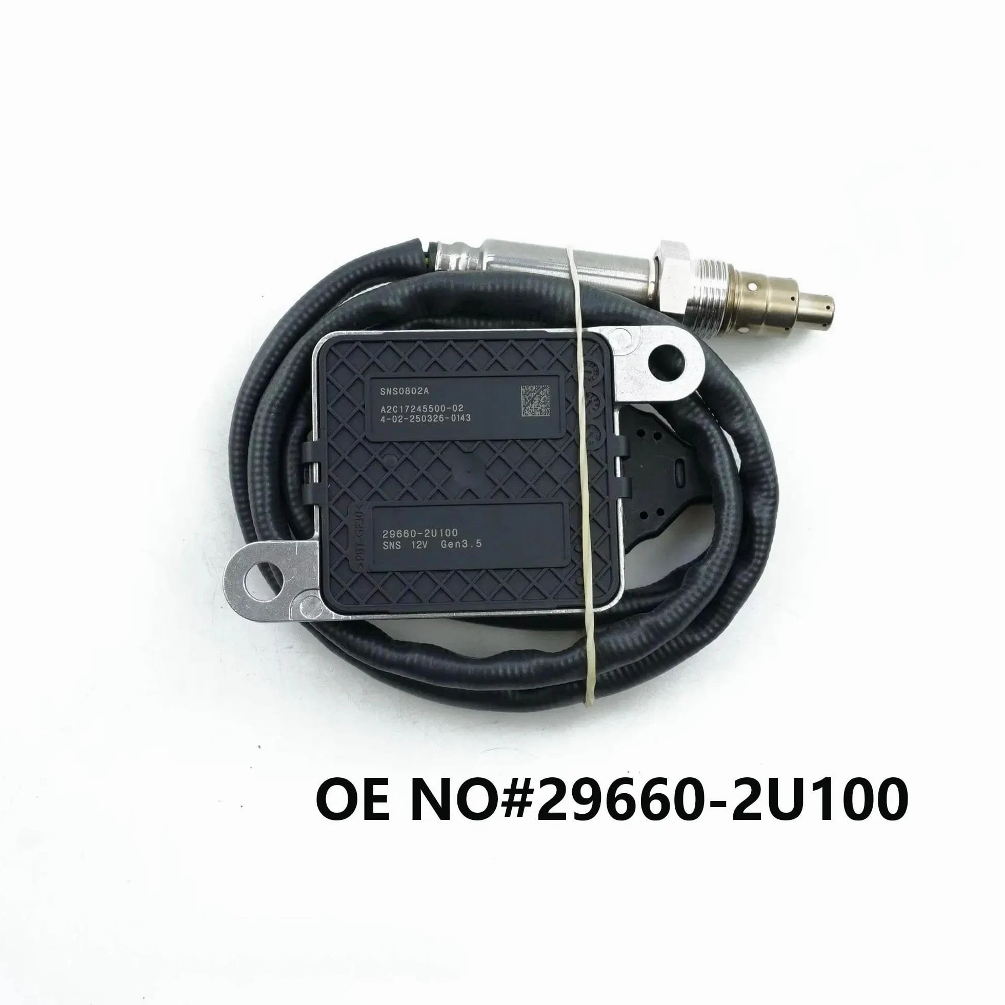 Sensor de óxido de nitrógeno 29660-2U100 Sensor de NOx Sensor de oxígeno y nitrógeno para Hyundai SNS0802A Sensor de NOx automotriz