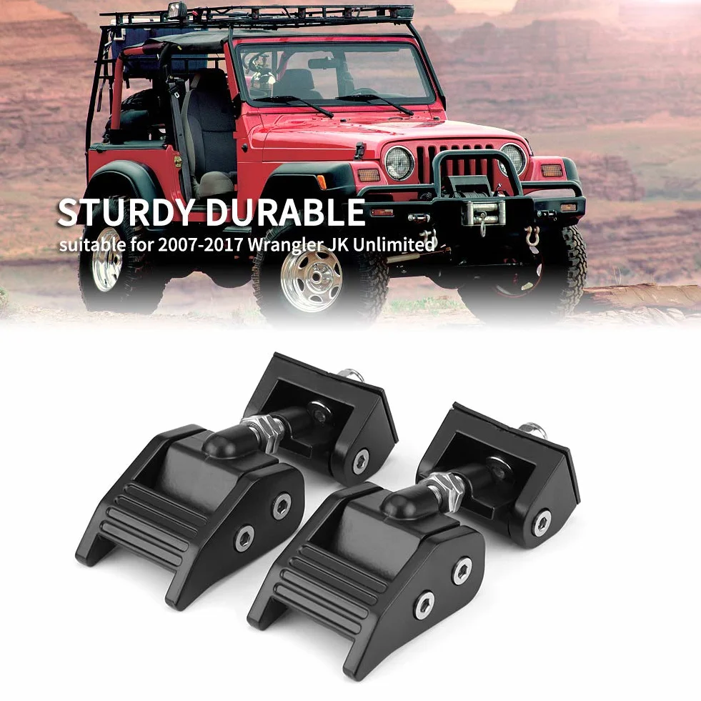 wrangler jk-Cierres para capó, juego de pestillo para capó, 2 uds.