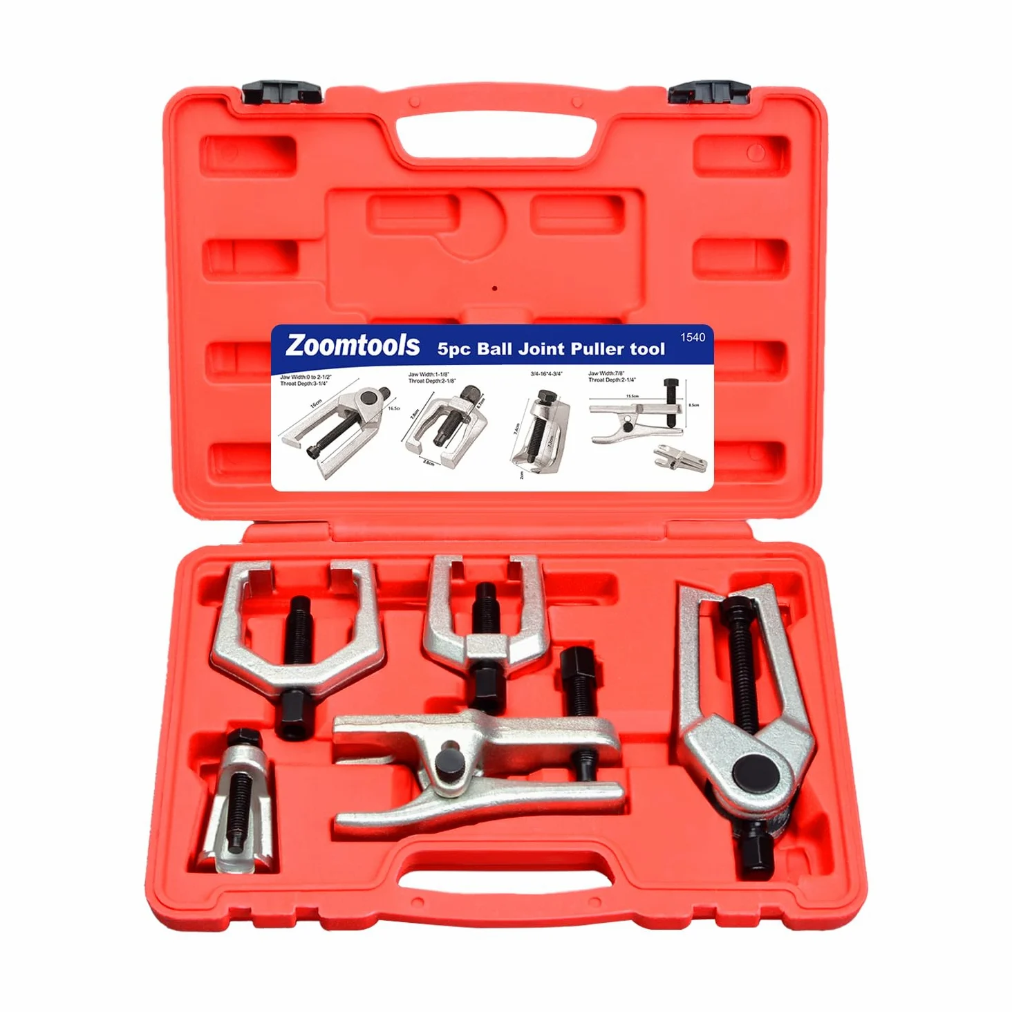 5 piezas juego extractor de rotulas, extractor rotulas, extractor rotula, separador rotula