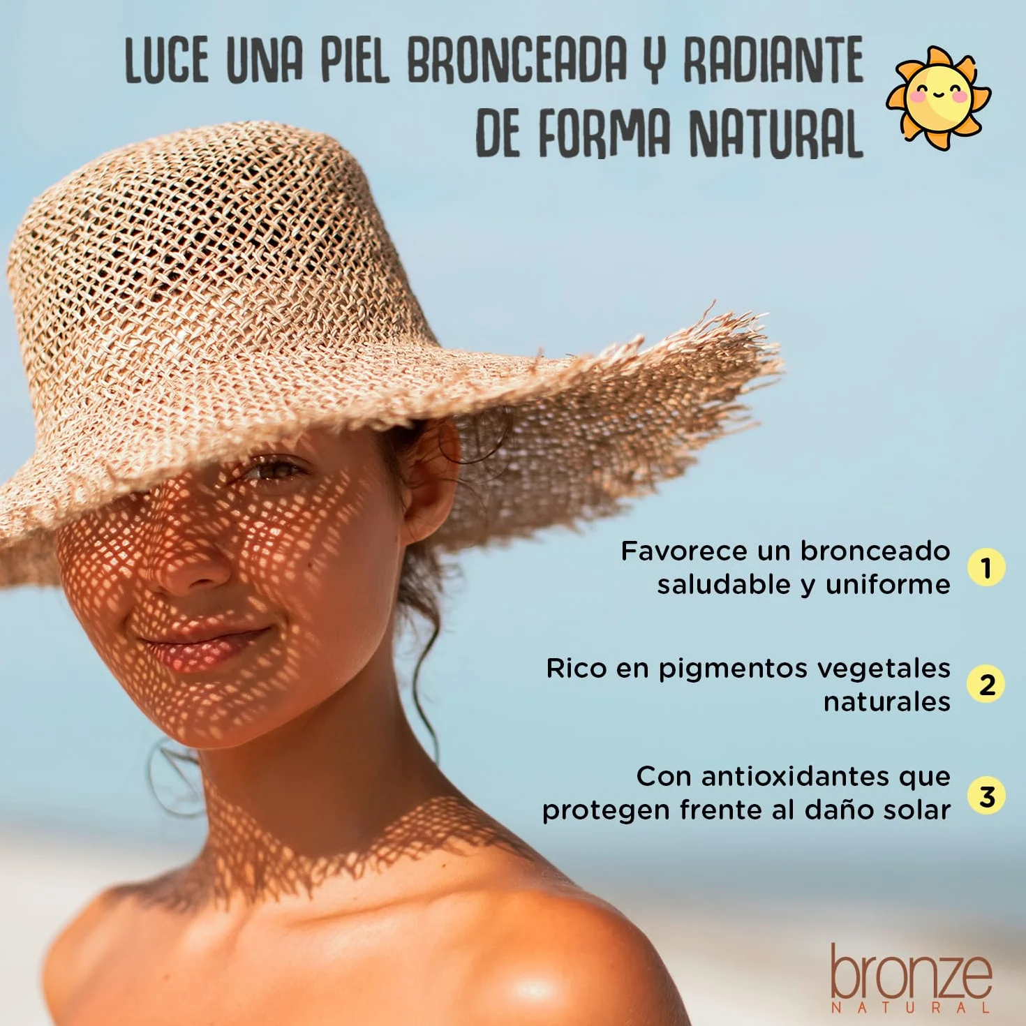 DRASANVI Acelerador de bronceado Betacarotenos Protege la Piel UVA Previene Envejecimiento Rosa de Mosqueta Tomate Zanahoria Alga Dunaliella Vitamina E Licopeno Luteína 30 días