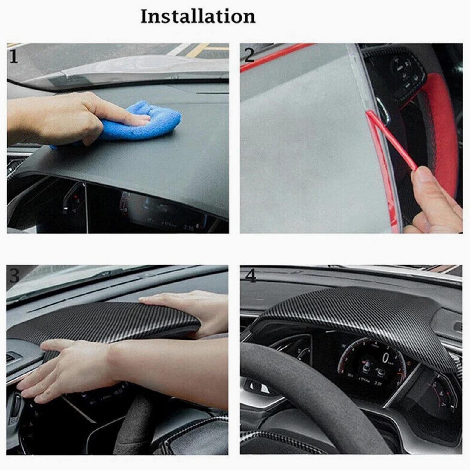 Cubierta De Marco Panel Cambio Caja Cambios Control Central Interior Coche Para Q5 2010-2017 ABS Estilo Modificado