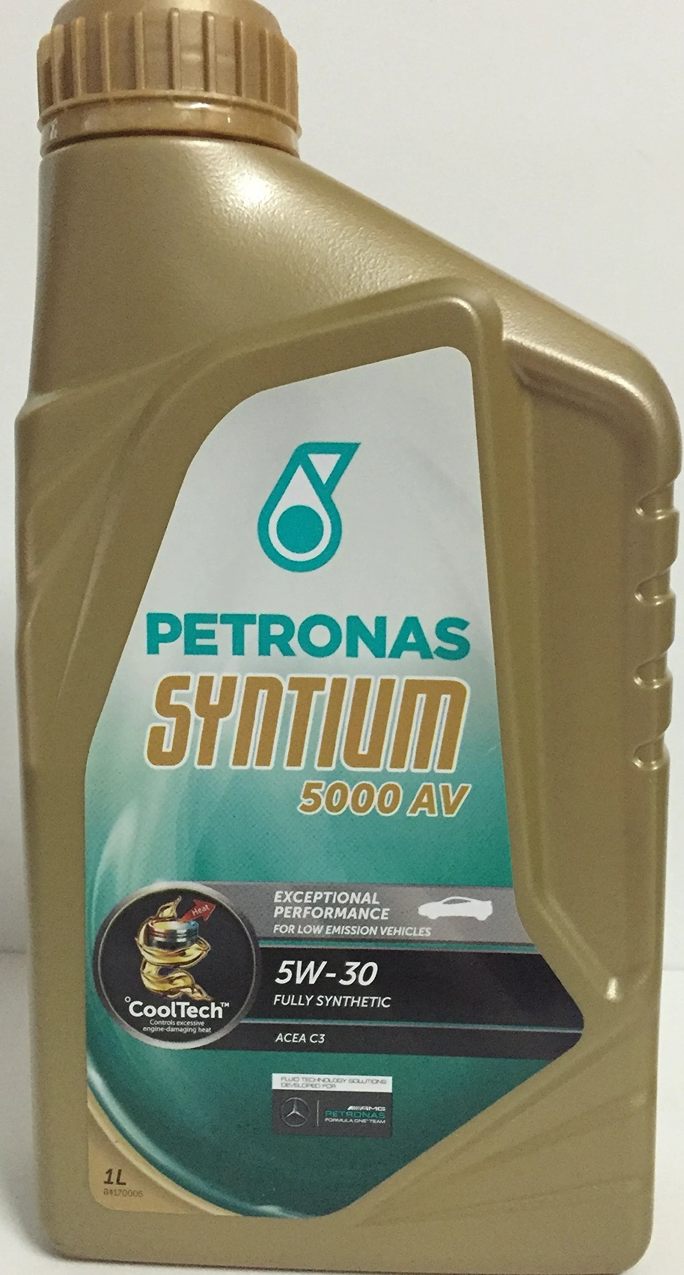 Aceite de Motor PETRONAS SYNTIUM 5000 AV 5W-30 8 lts (5x1 lt + 3x1 lt)