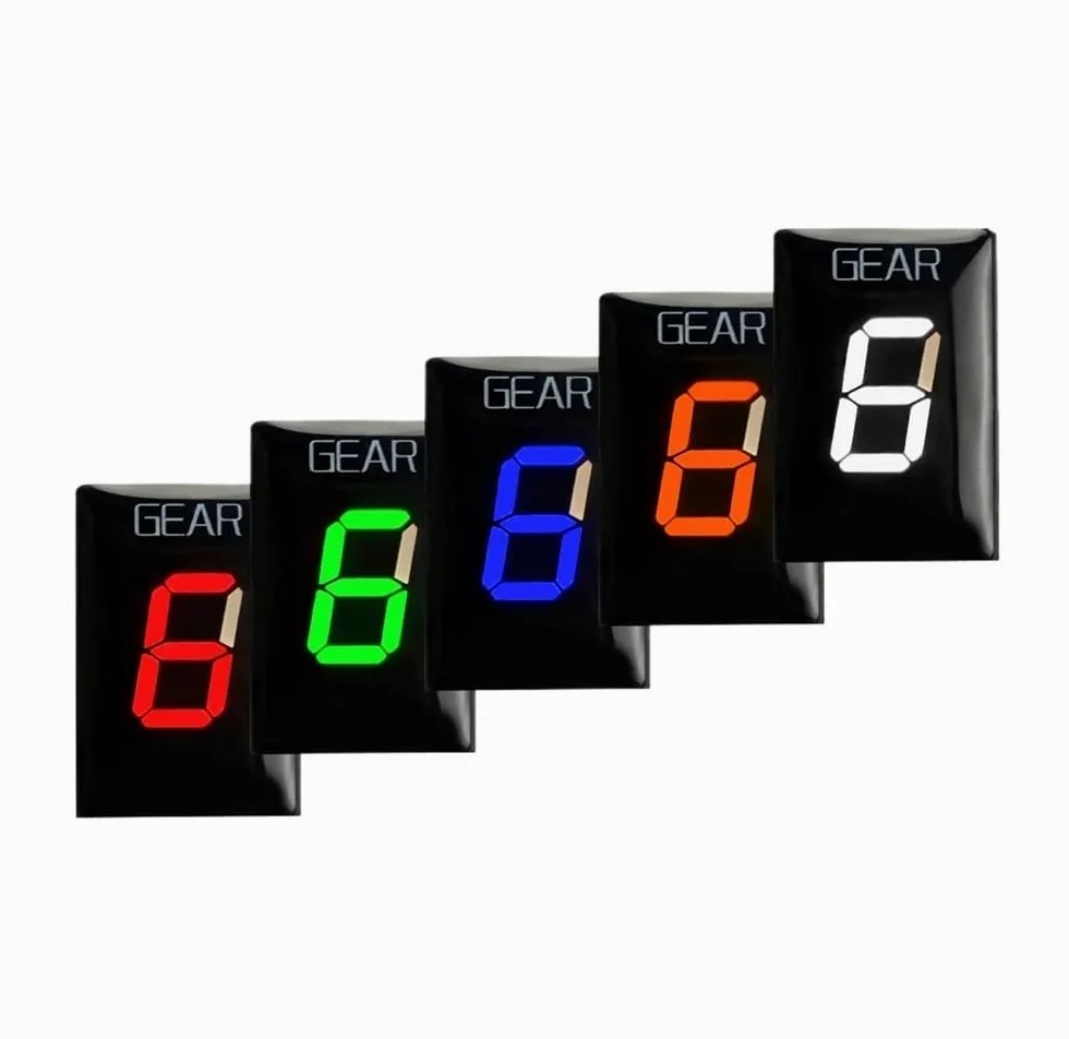 Pantalla Engranaje indicador Digital Accesorios para Motocicleta, Indicador De Marchas, Medidor De Visualización para CBR1000RR CBR 1000 RR CBR1000 RR CBR 1000RR 2004 2005 2006 2007