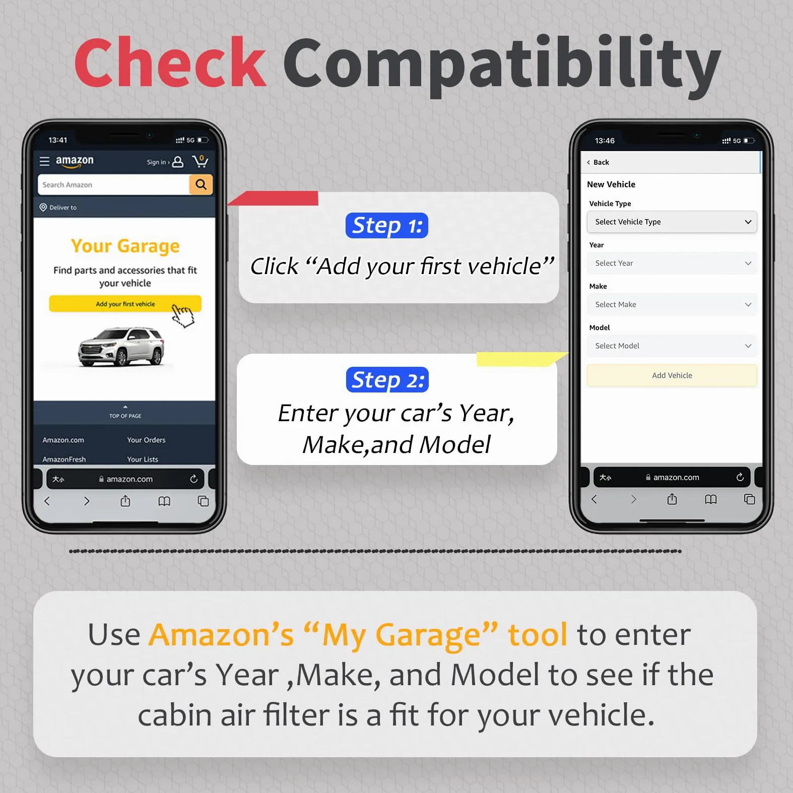 Filtro de aire de cabina compatible con Mazda 3 (2019-2022), CX-30 (2020-2022), CX-50 (2023), repuesto para CF12773, BDTS-61-J6X, MP111BDGF, BDGF-61-J6X