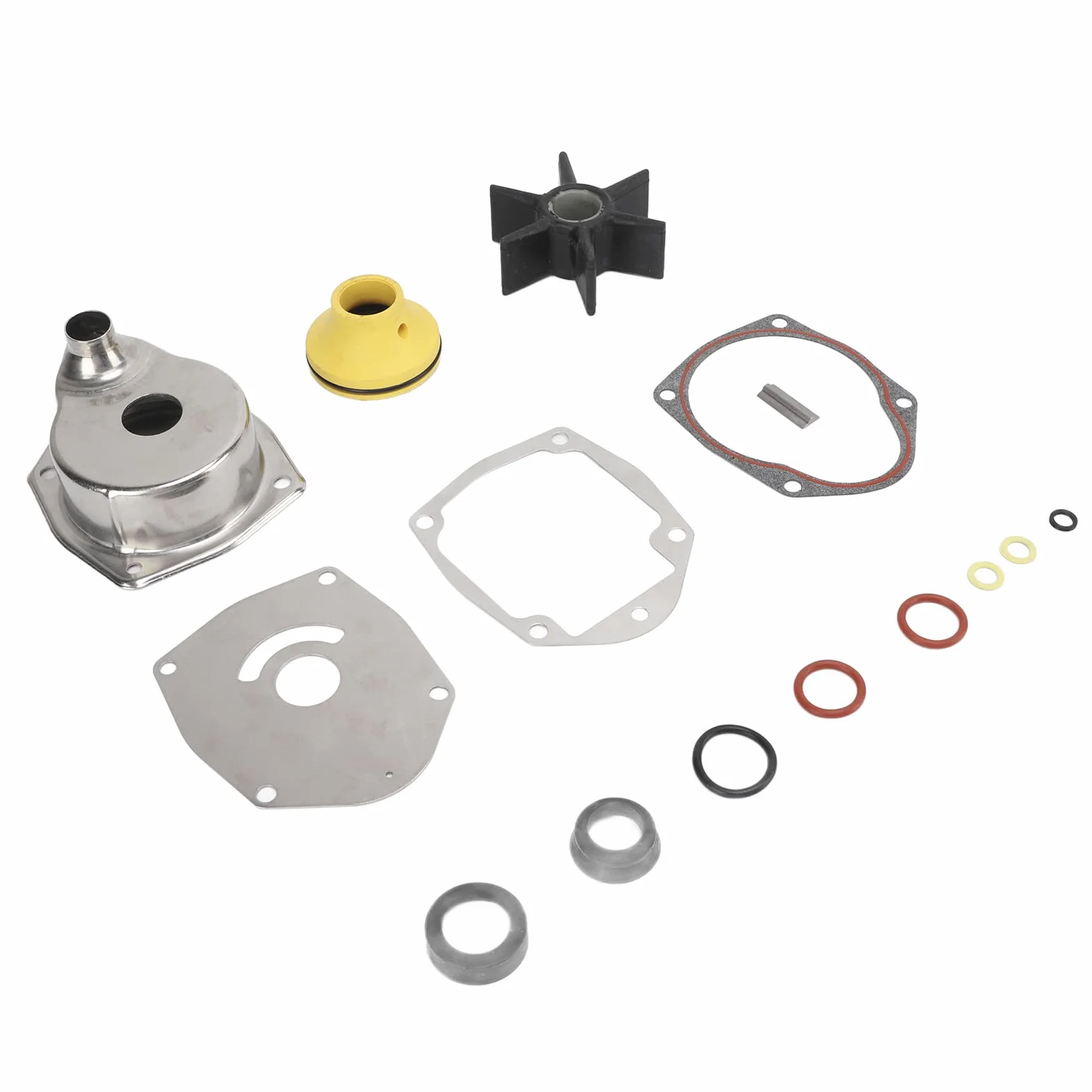 Kit de Reparación de Impulsor de Bomba de Agua 817275Q05 Reemplazo para 200 225 250 Mercruiser Alpha One Gen II 1991 2021 Bombas de Agua de Motor Automotriz Water Impelle