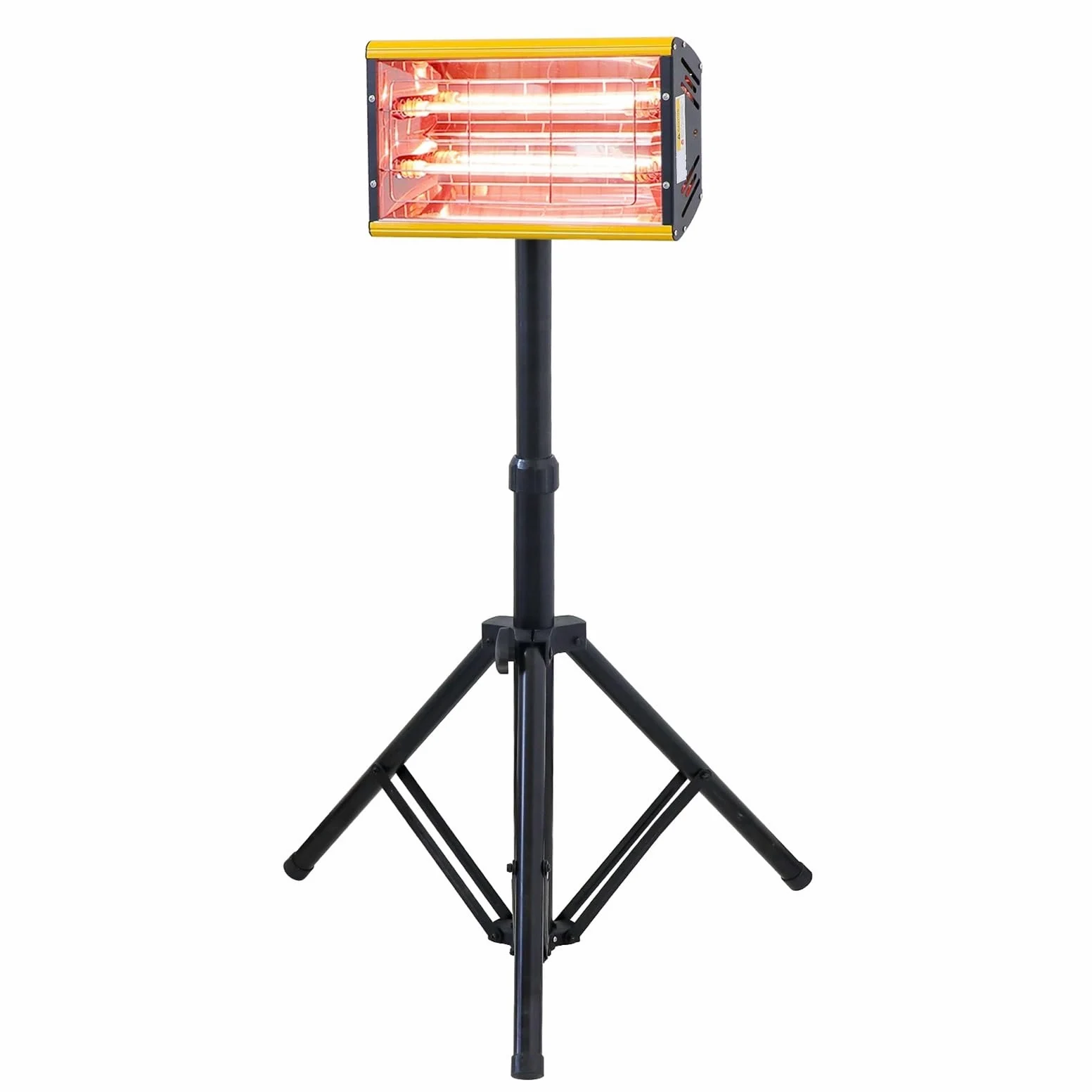 Lámpara de secado pintura infrarroja 2000 W, lámpara onda corta con soporte Solidificador de recubrimiento(ZJ-KC-002)