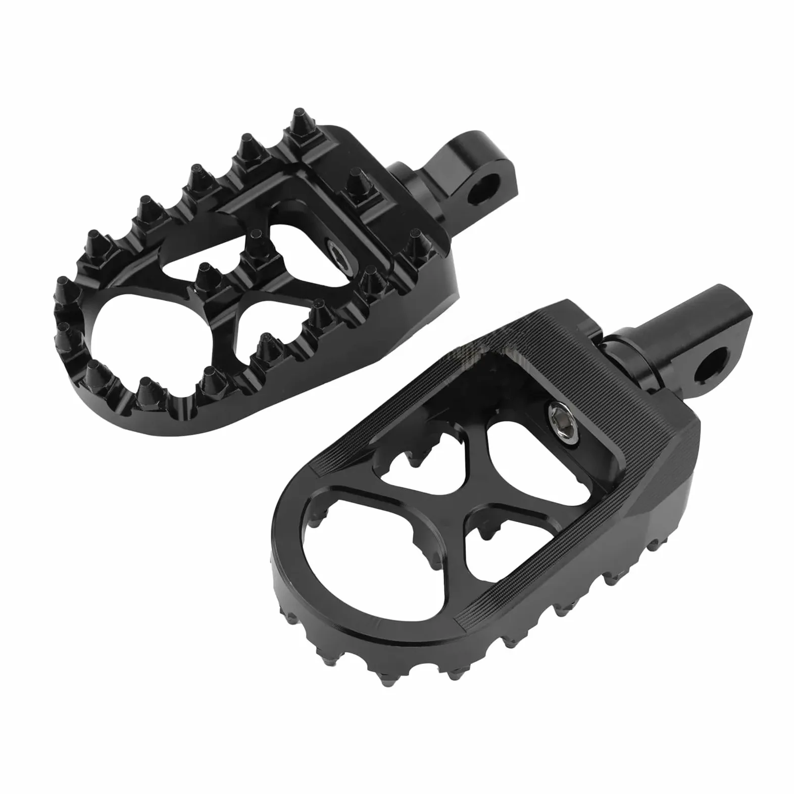 Juego Estriberas para Touring para Street Glide para Dyna Low Rider para Softail para Pedales Fatboy MX Clavijas Palanca Cambios para Motocicleta Reposapiés De Motocicleta(F Set)