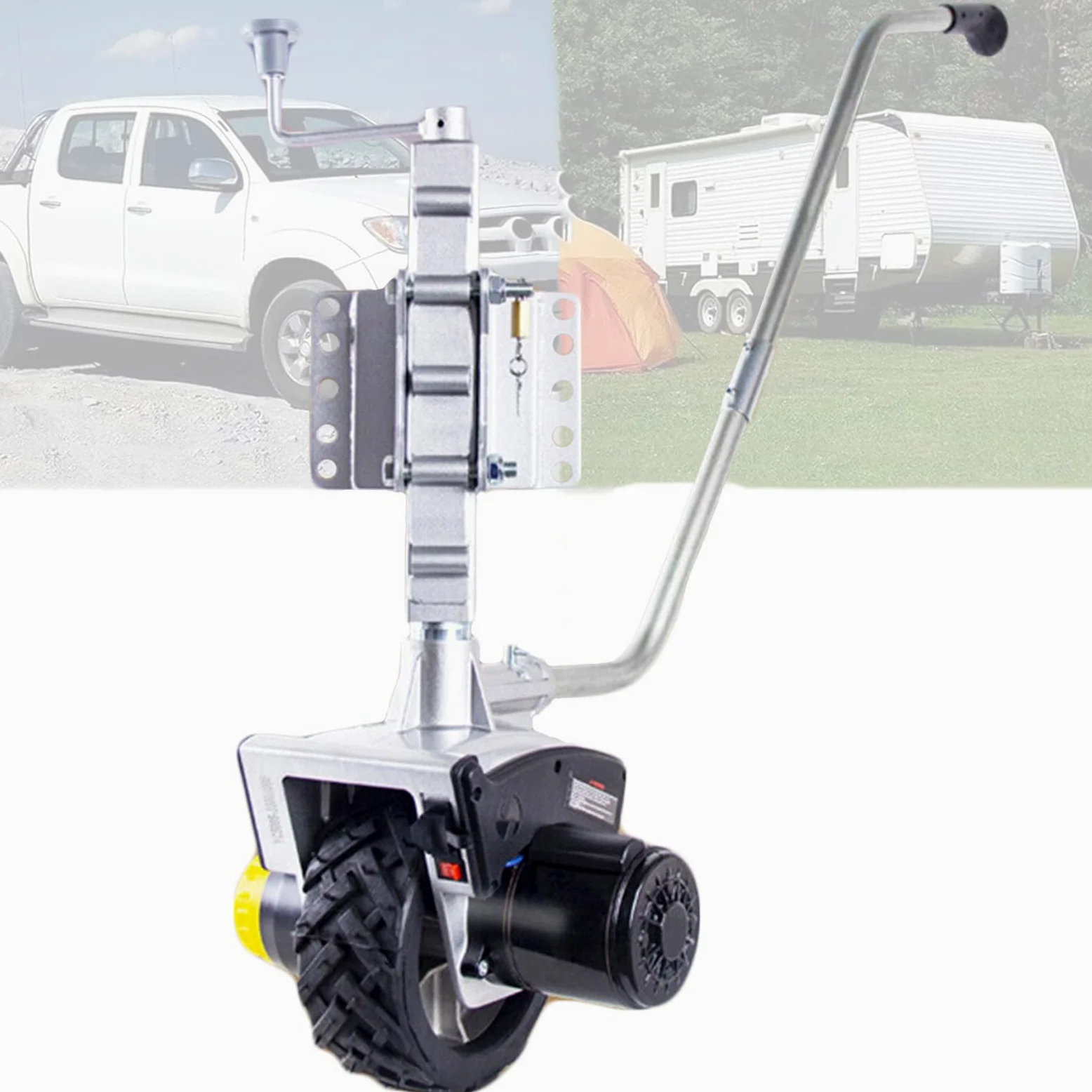 Electric Trailer Mover - Sistema de maniobra automático de ruedas de caravana para remolques, barcos y remolques de caballos