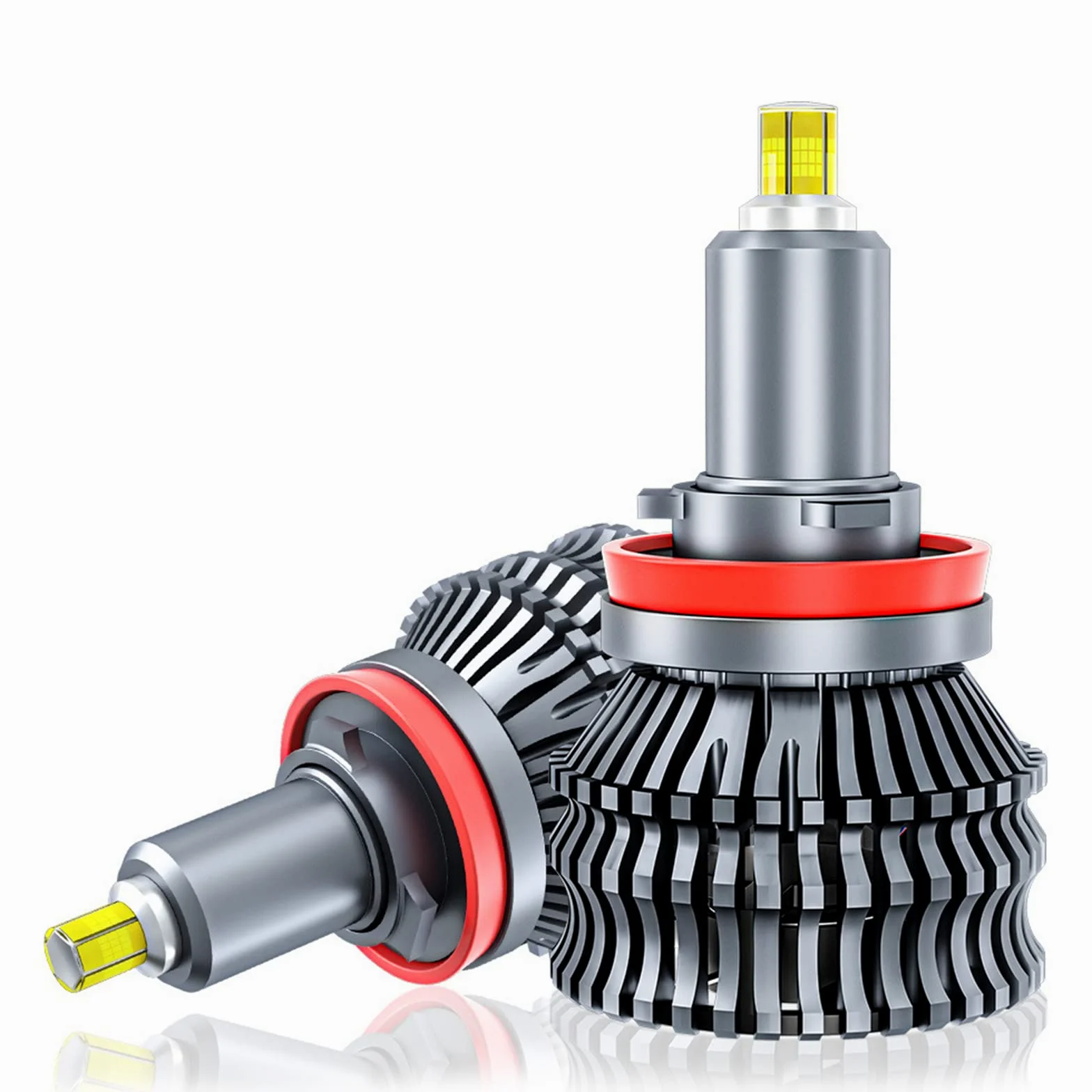 Bombillas LED Para Faros Delanteros, 72 CSP 6 Lados 3D 360 H7 Bombillas LED Para Faros Delanteros De Automóviles 22000LM H11 H8 H9 H1 9005 HB4 9006 110W Luces Antiniebla Automáticas Turbo Headlamp,H7