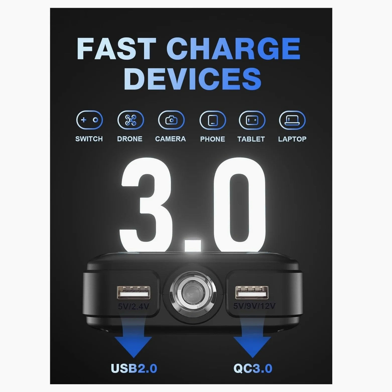 2000A Car Power Bank Jump Starter Arrancador De Emergencia Portátil Auto Car Battery Charger Booster 12V Dispositivo De Arranque Carga RáPida Y Eficaz