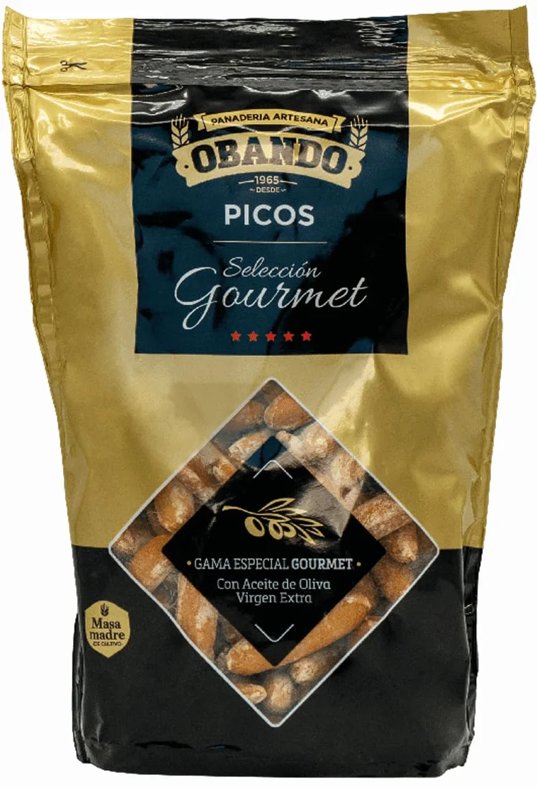 Picos de Pan Artesanos Obando Gourmet Corazón Extremeño (10b)
