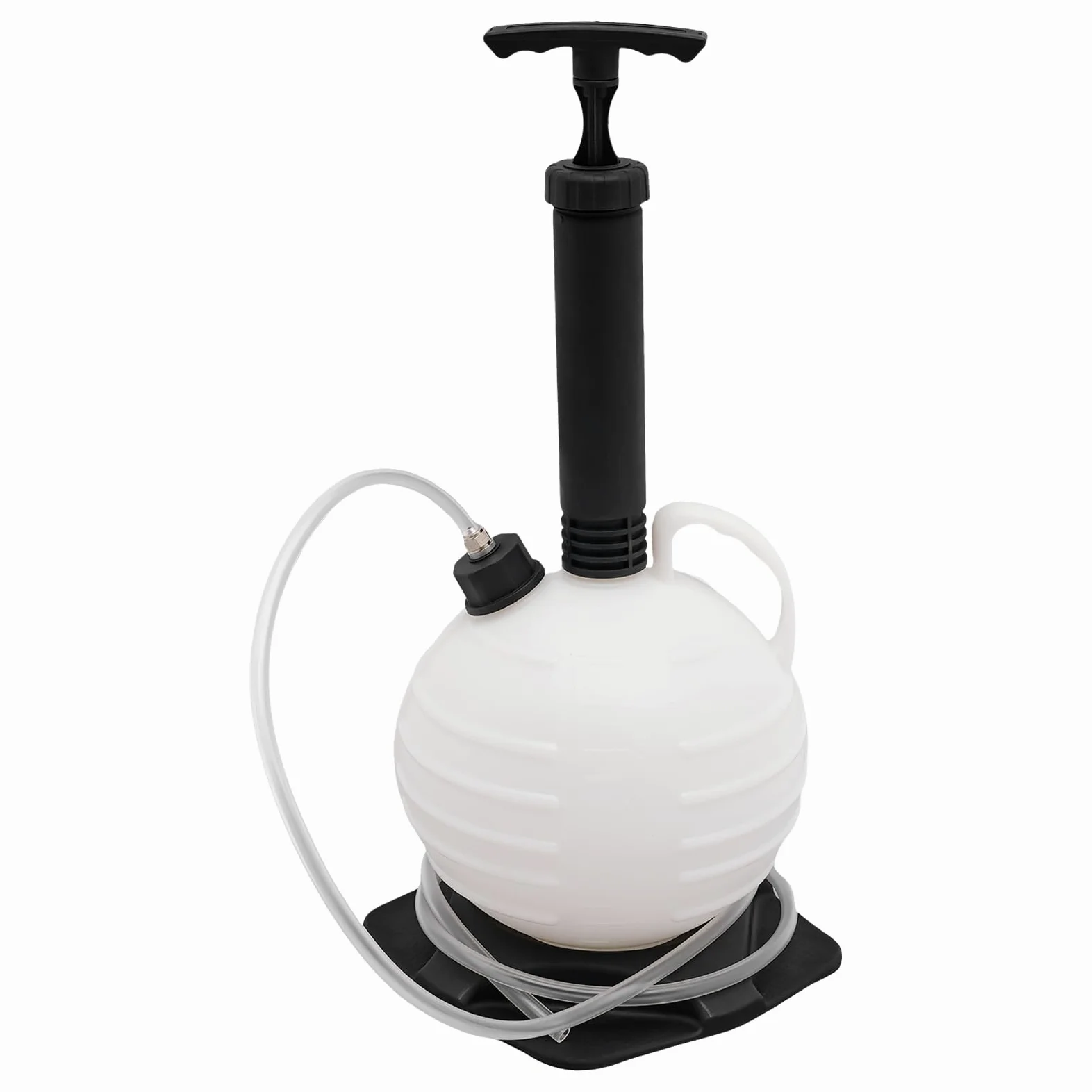 Dispositivo de llenado de aceite para engranajes, bomba de aceite de 6 litros, bomba de extracción de aceite de 1/4 conexión, jeringa con 3 tubos de extensión (1 m), dispositivo de llenado de