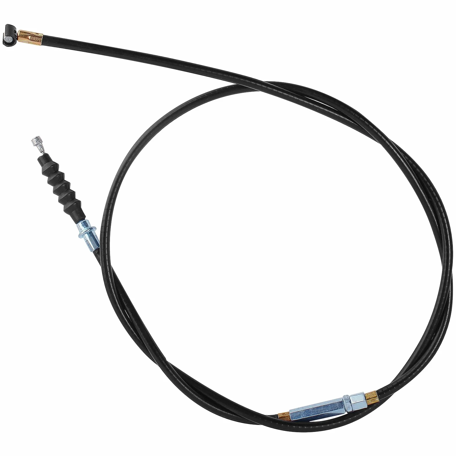 Cable de embrague ajustable negro de 50 pulgadas para 50 cc90 cc 110 cc 125 cc 140 cc 150 cc 200 cc 250 cc motocicleta ATV quad scooter Go Kart ciclomotor Pit Dirt Bike triciclo Buggy Apollo
