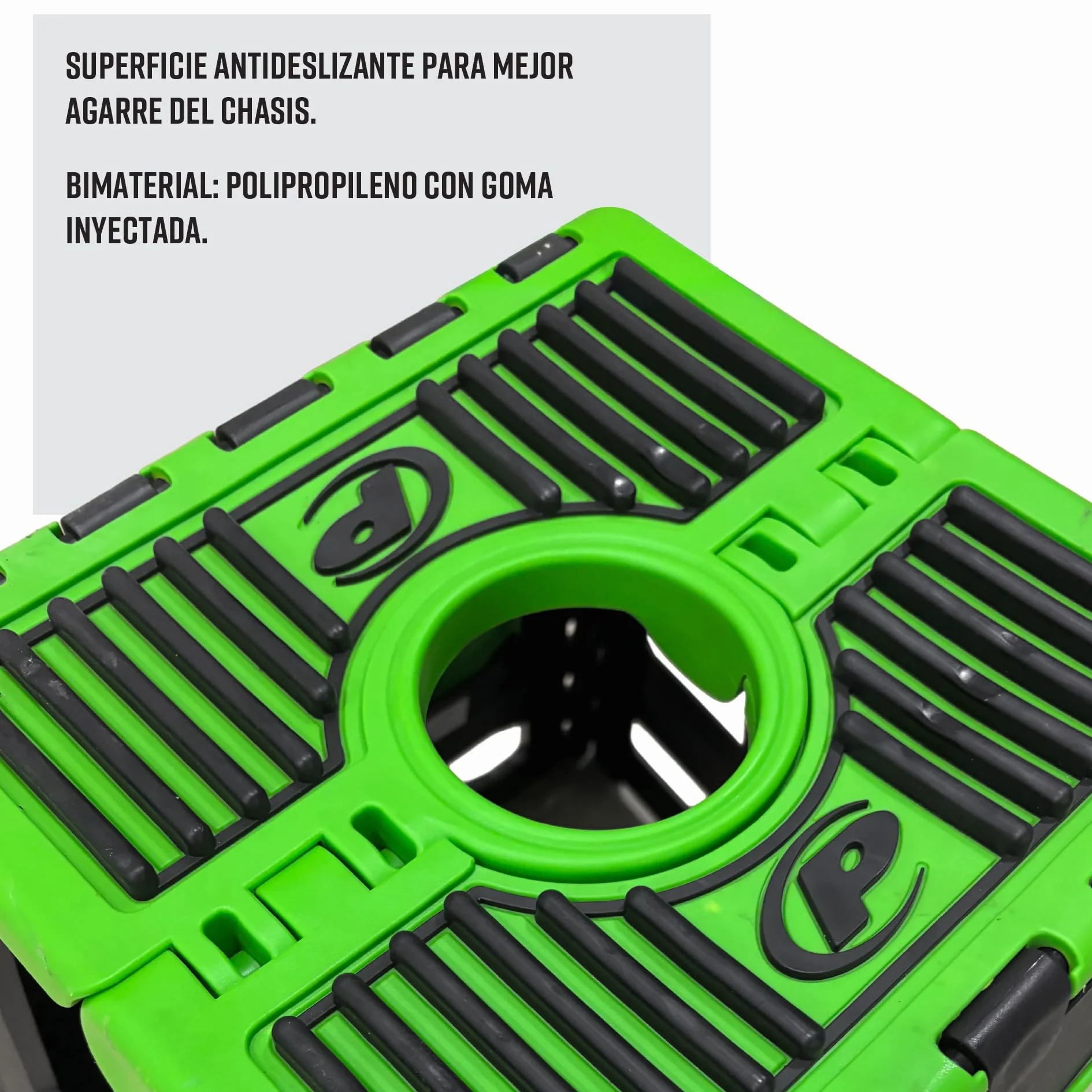 Polisport Off Road 8981500005 Caballete Plegable para Moto – Ligero, Motocross, Caballete Moto, Off-Road, Compacto, Portátil, 250 Kg, Podio Oficial FIM, Caballete Moto, Verde