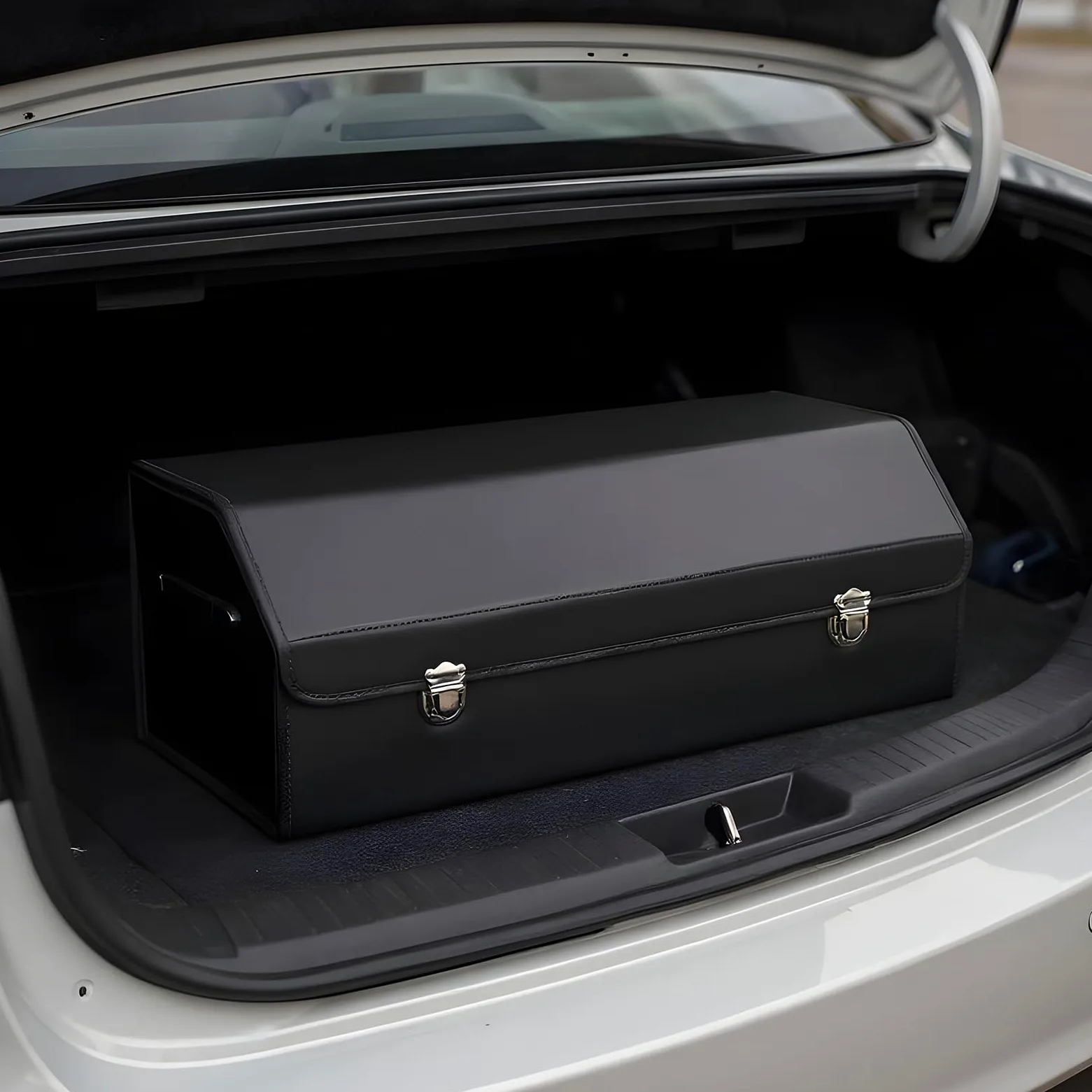 Organizador De Maletero Para Coche Accesorios Coche Organizador | Contenedor Impermeable Viajes Carretera Viaje Auto