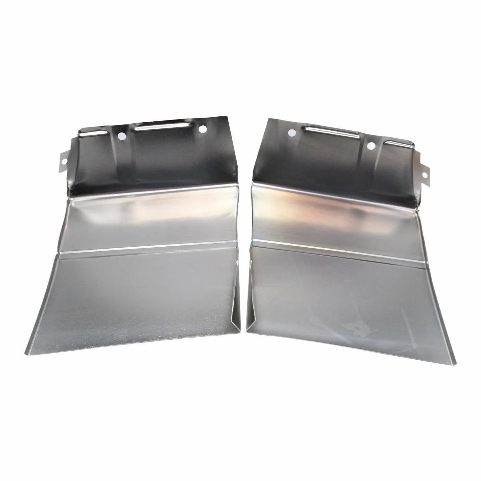 Aletas del Fango del Coche Panel de reparación guardabarros, piezas repuesto acero galvanizado, juego parches metal para automóvil