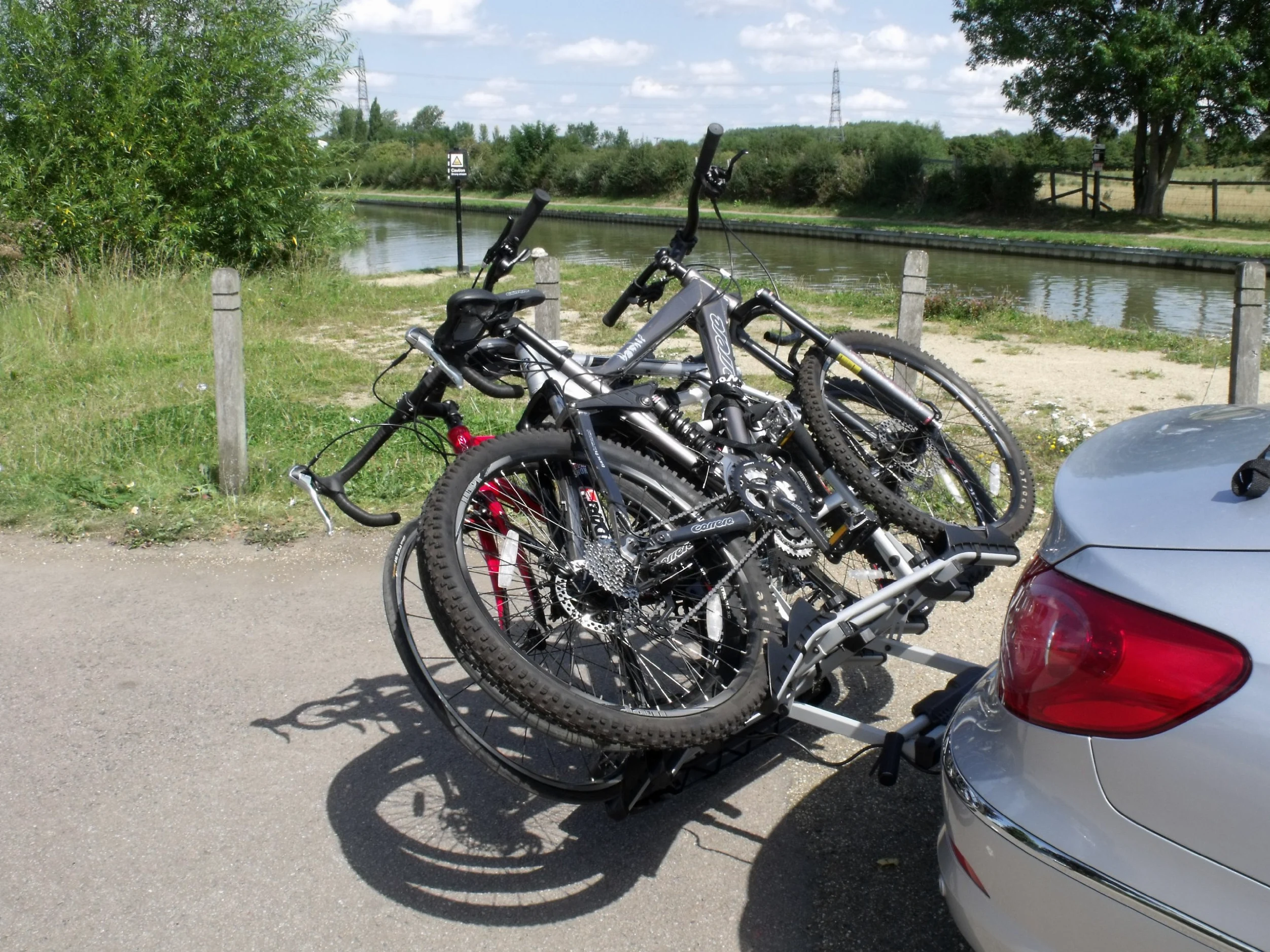 Automaxi Allroad 4 - Portabicicletas para Parte Trasera de Coche (4 Bicicletas)
