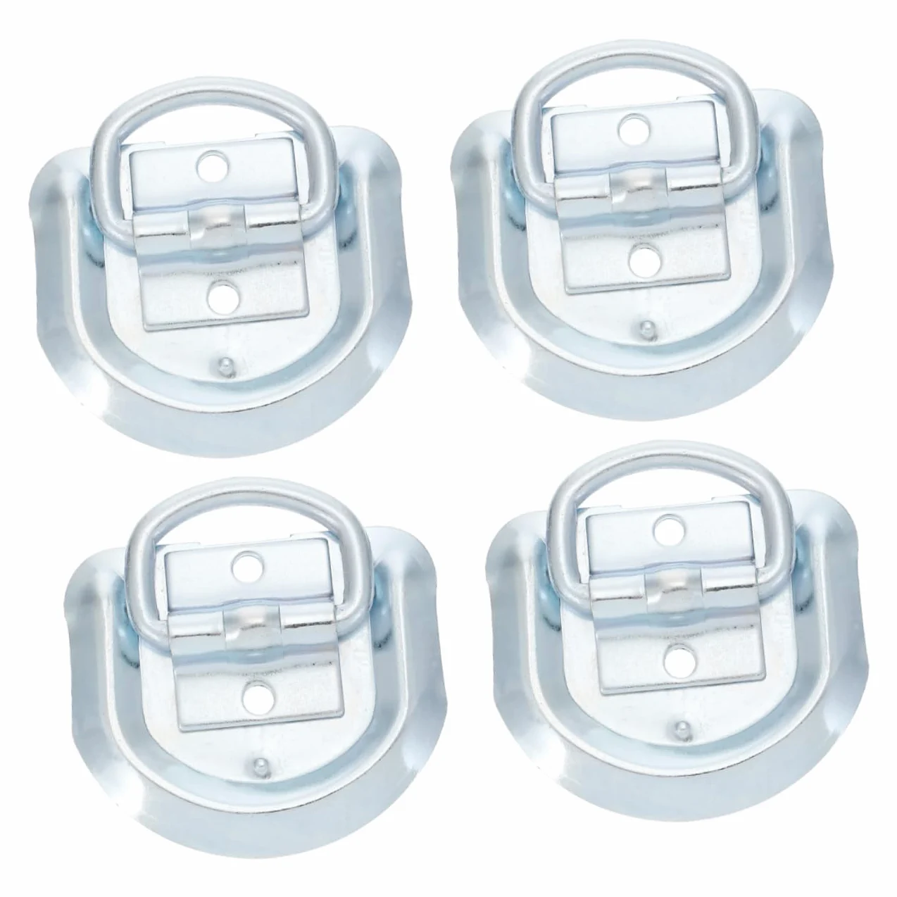 SOLUSTRE 12piezas Anclaje De Remolque d Tipo Para Fijar Anillos De Amarre Resistentes Para Trailers Camiones y Equipos