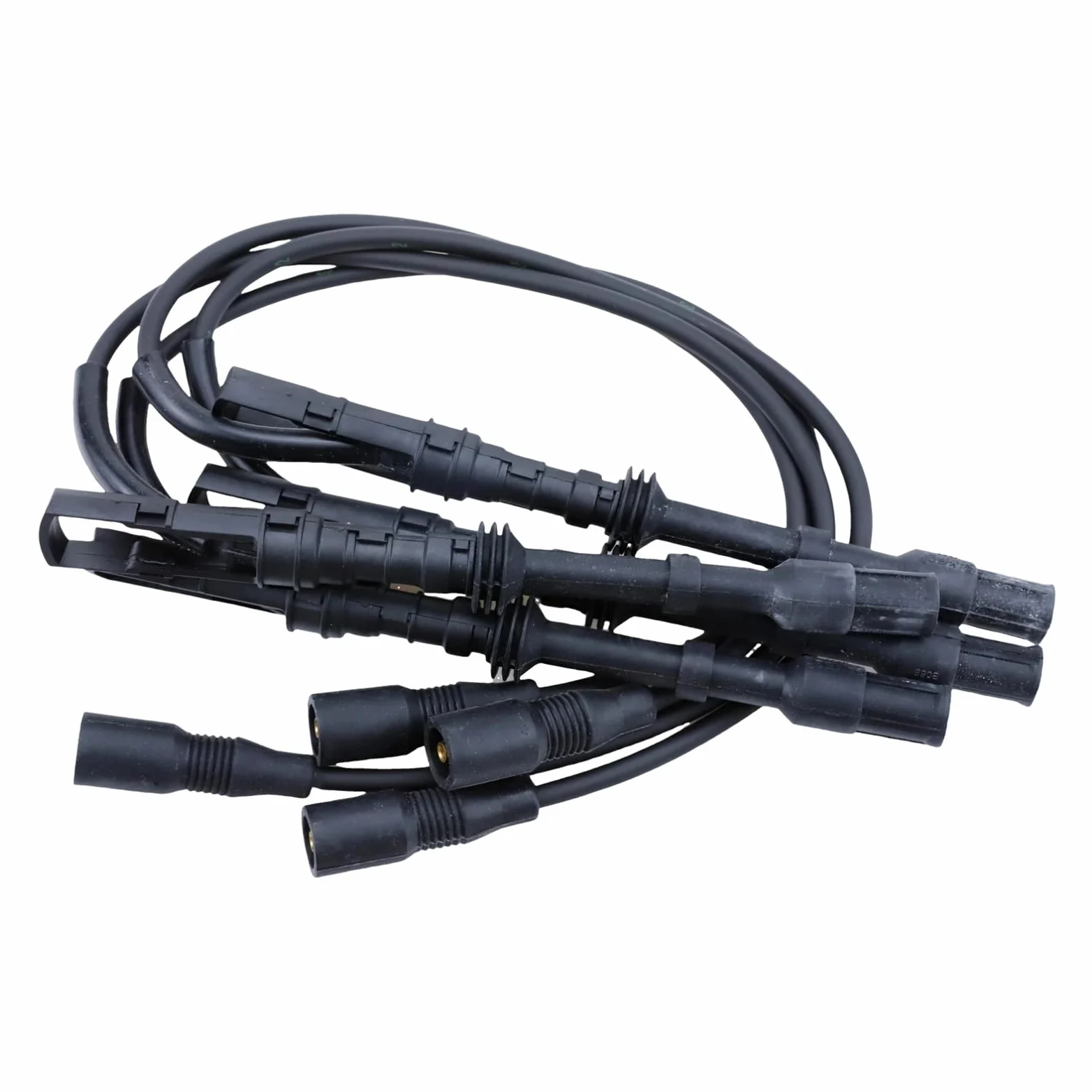 Juego de 4 Cables de bujía de Encendido para VW Golf 4 1.8L 2003-2010 y Bora HS Hatchback 1.8L 2006-2008. Accesorios para automóviles.