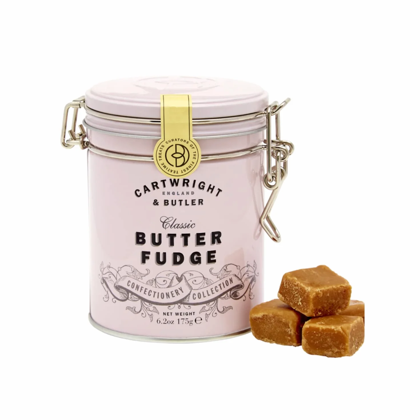 Caramelos De Fudge De Mantequilla Lata 175 Gr Caramelo Inglés