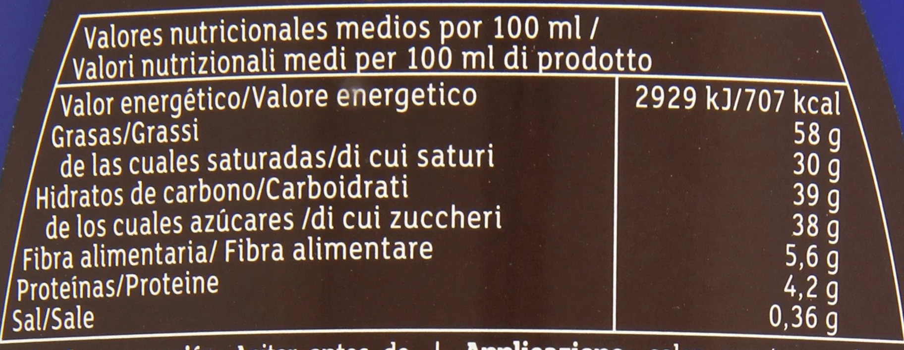 Carte D'Or Crunchy Topping Sirope de chocolate negro crujiente 892 ml