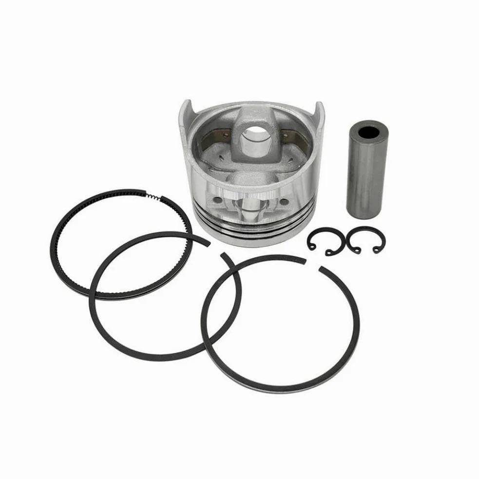 de aros de pistón compatible con generador de motor diésel de 4 tiempos, 4,3 KW, refrigerado por aire, 173F