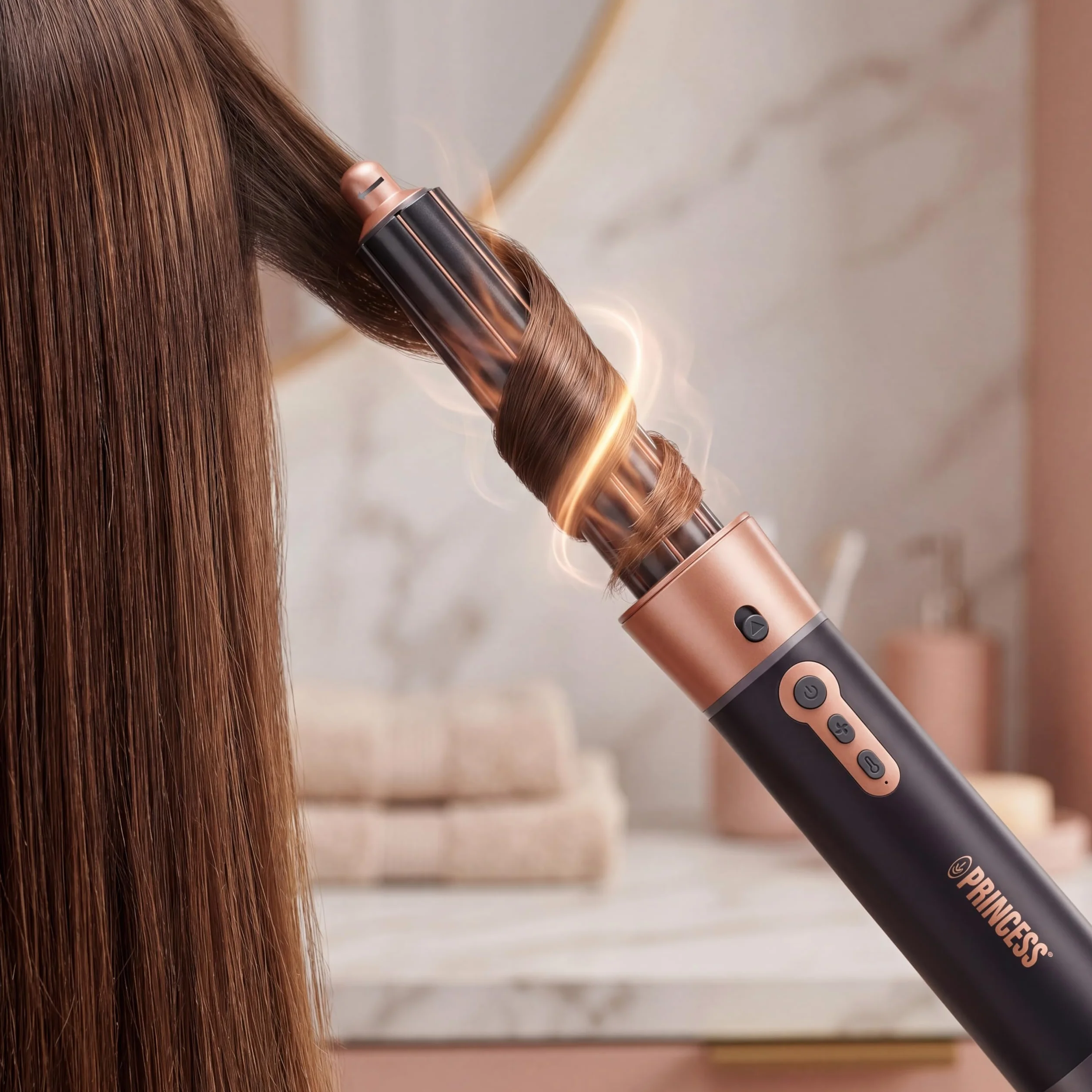 Princess Airstyler Plus, Herramienta de Peinado 6 en 1 con Motor DC, 1000 W