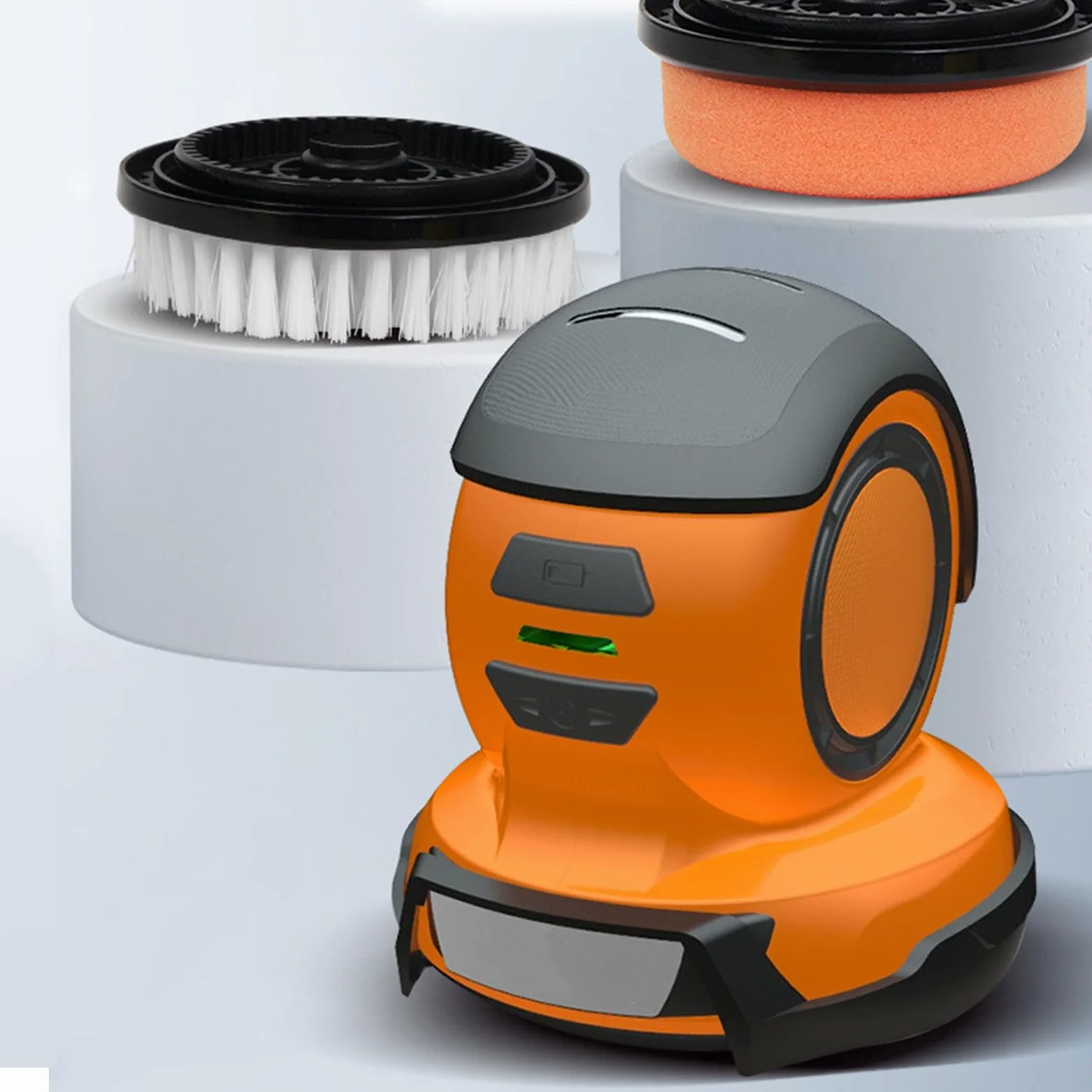 Raspador eléctrico para quitar hielo al instante con cepillo de cerdas suaves, 300% más rápido que las herramientas manuales, ceras, pulidor, combinación de limpiador de vidrio y de