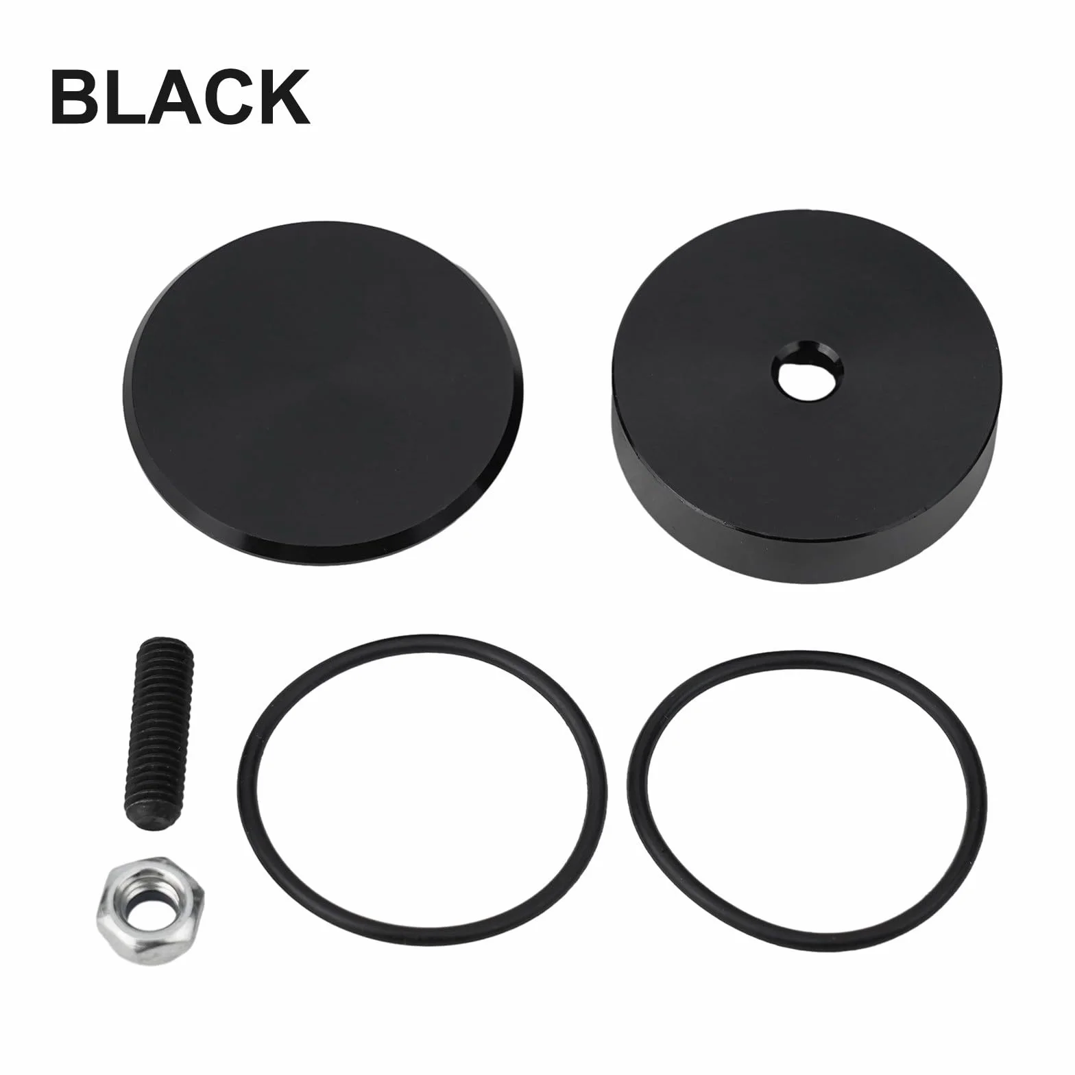 Kit de eliminación de limpiaparabrisas trasero de aluminio para Acura DC5 Si CR-V S2000 Mazda3 (negro)