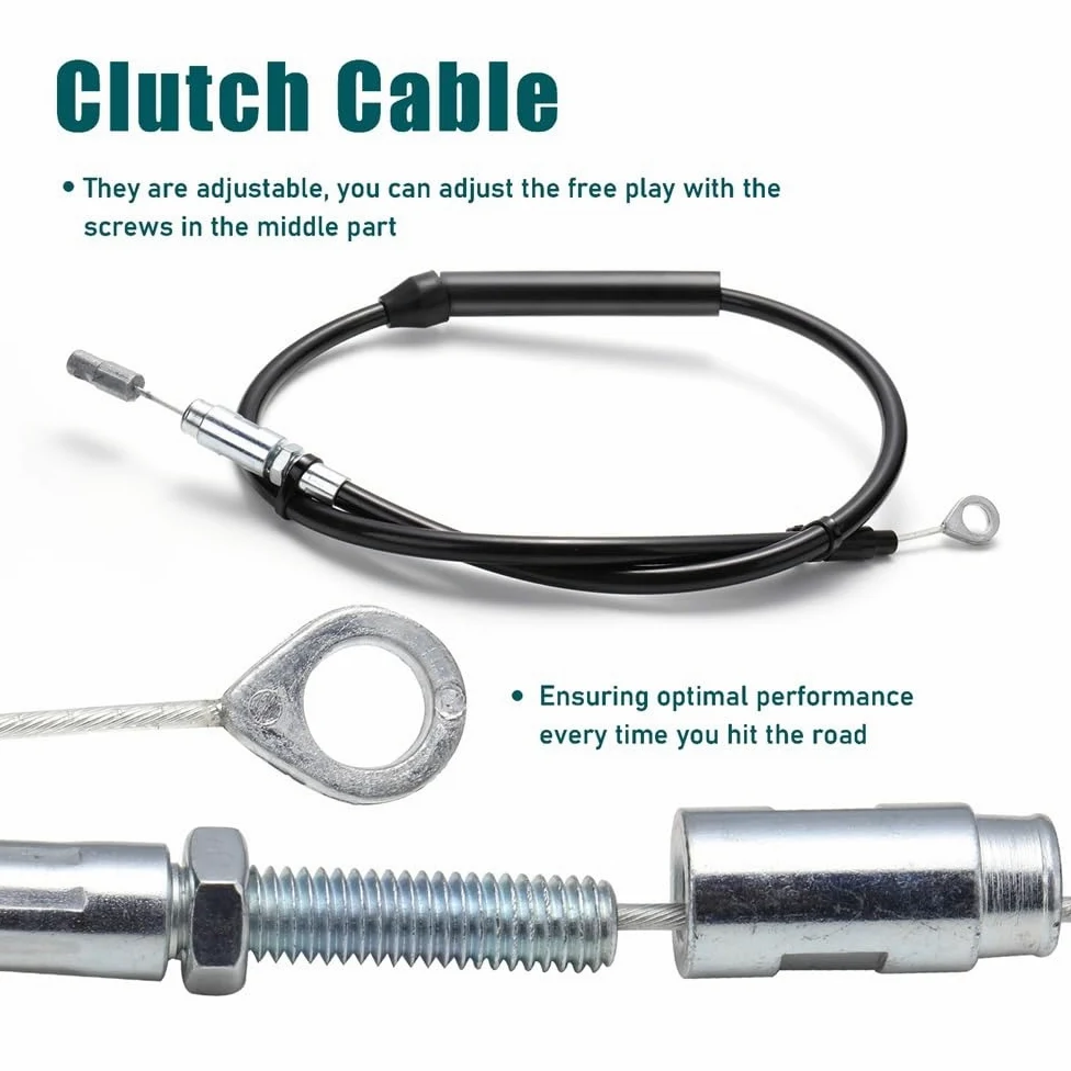 Kit de cables extendidos para manillar 16 ", Cable embrague línea freno, Cables electrónicos acelerador para Softail 2018-2024