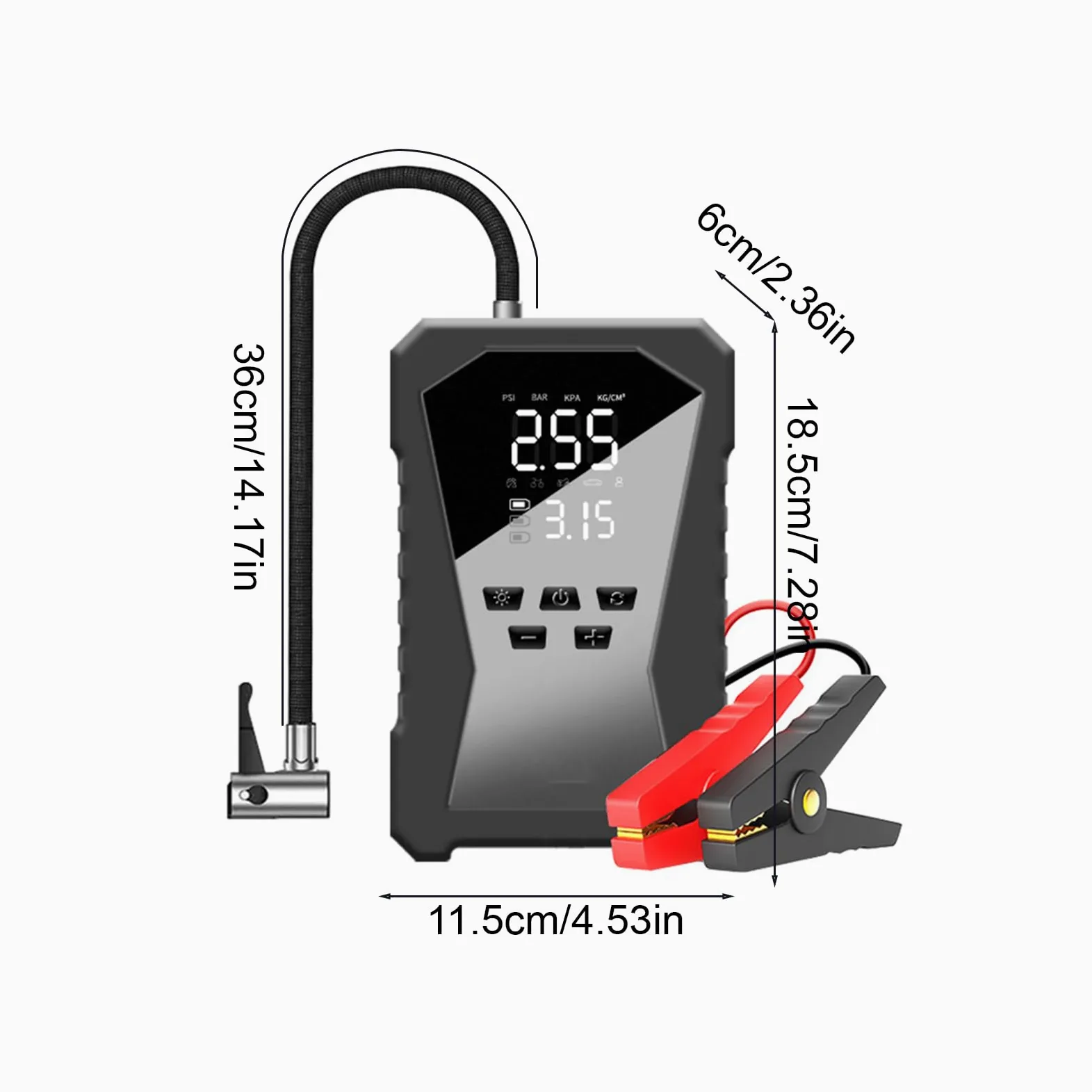 Arrancador Portátil Para Coche Batería Recargable Para Arranque | Pack De Batería De Arranque De 12V Moto, , Camping, Viaje, Aire Libre, Taller, Mantenimiento