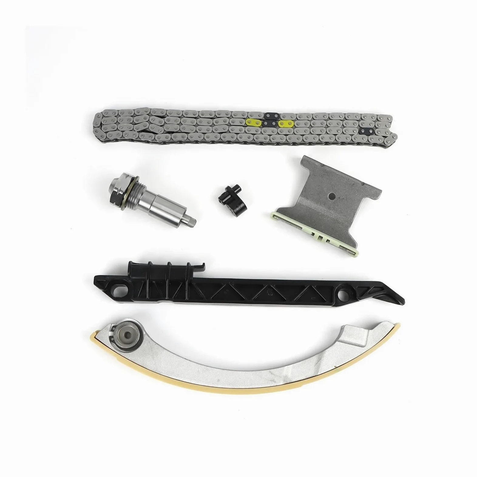 Compatible con el Kit de Cadena de distribución del Motor TKC8002 Juego de Cadena de distribución Tapón de Aceite y Tensor