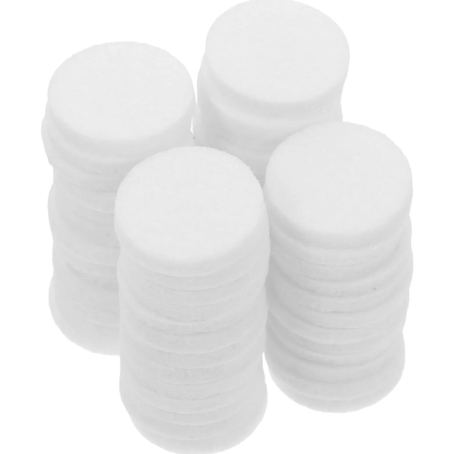 POPETPOP Almohadillas Diseño Práctico y Minimalista 50 de Algodón y Collares de Aroma para Medallones Aromáticos Portátiles para Difusores de Aromaterapia