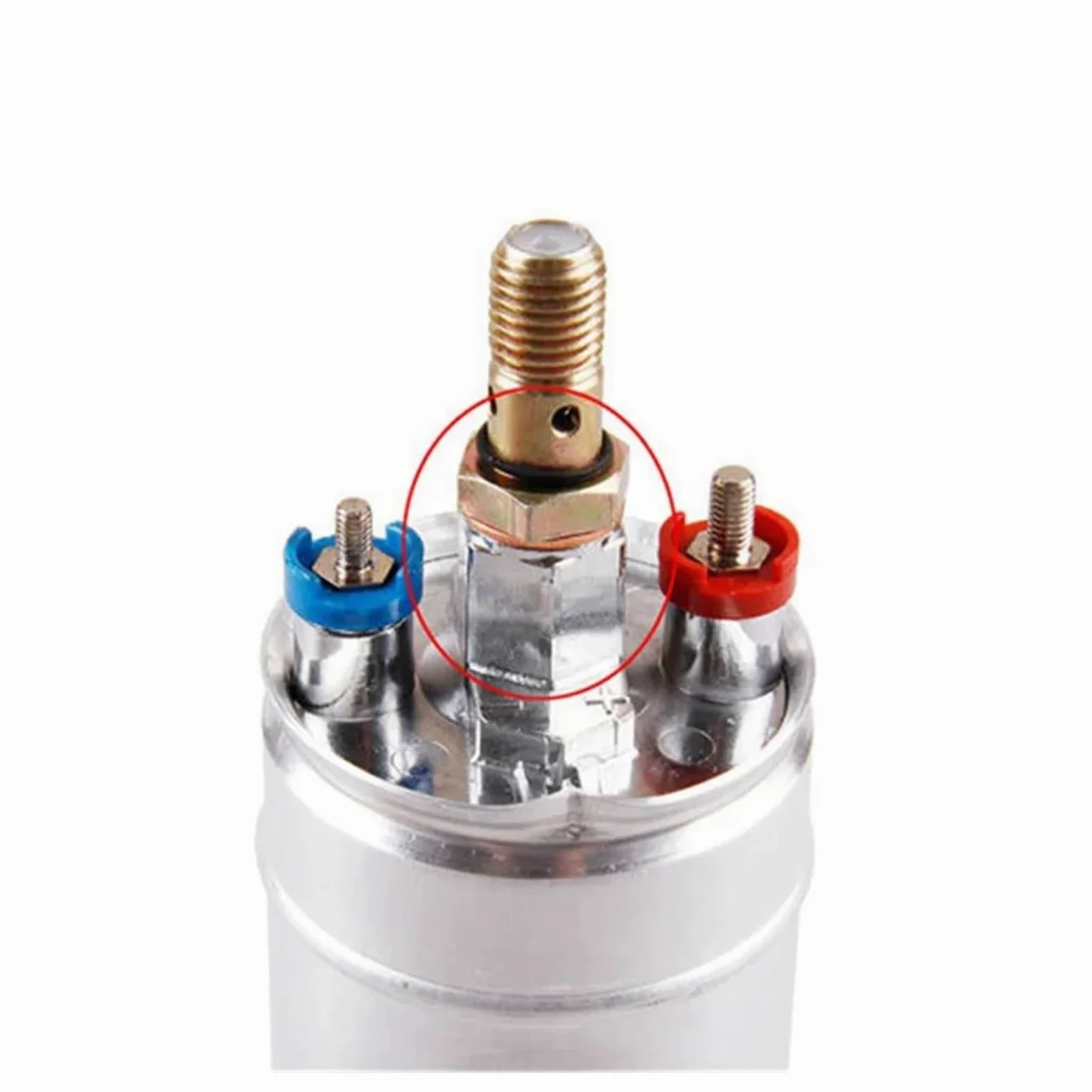 Bomba Combustible Eléctrico Bomba De Combustible En Línea Externa Universal Para Coches 044 0580254044 Poulor 300lph 12V Aspiración Natural