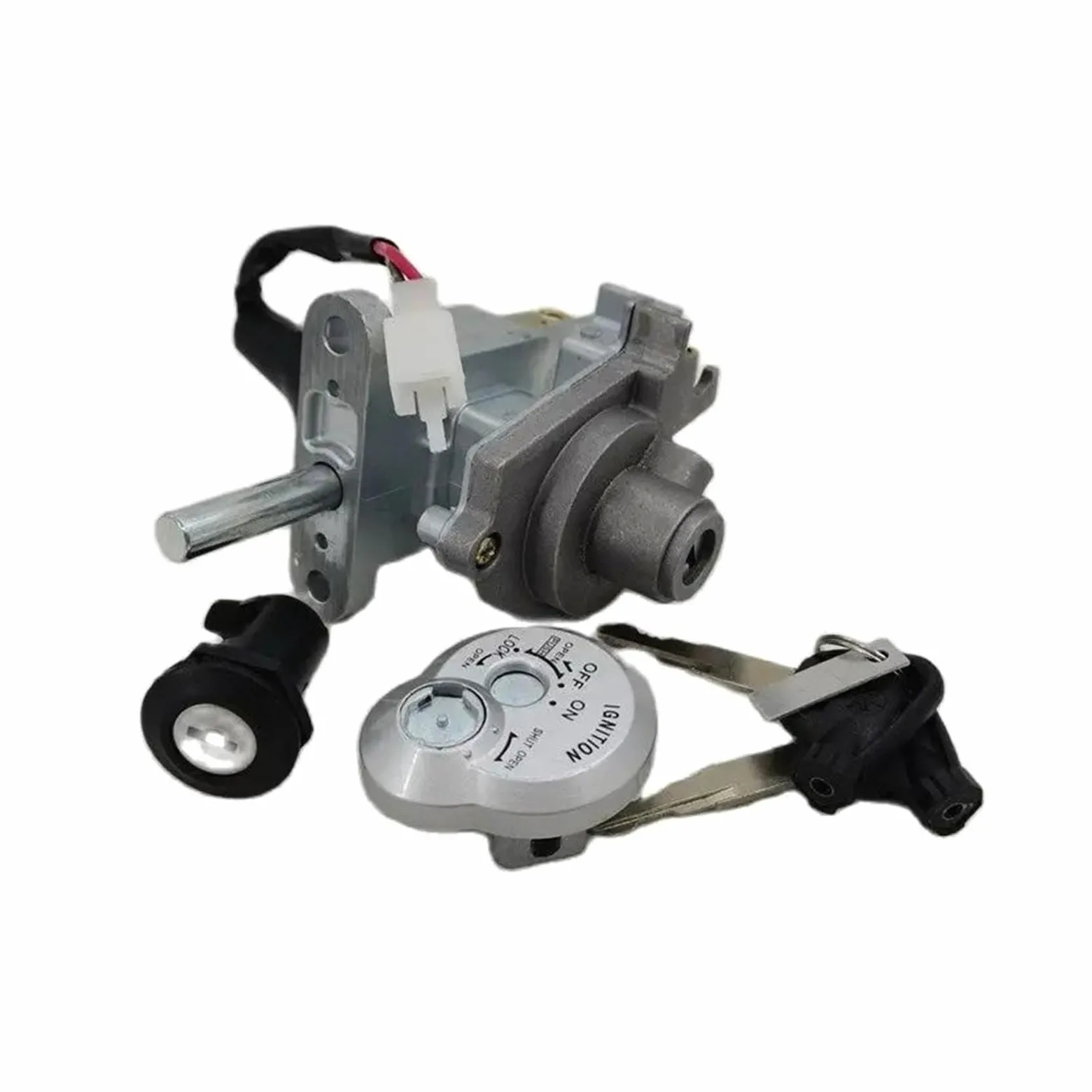 Ajuste Para Yamaha CYGNUS Z 125 XA125, Pieza De Repuesto Para Patinete, Juego Interruptor Llave Encendido, Bloqueo Asiento Cerradura de encendido con llaveJuego