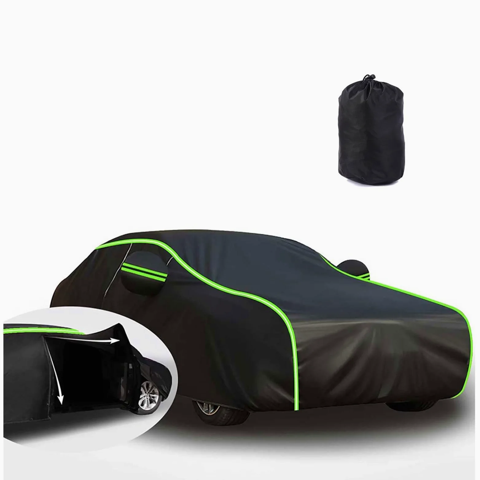 Fundas for Coche Funda for Coche Exterior for Volkswagen Transporter T5, Funda Completa for Coche, Impermeable, Transpirable, Grande, A Prueba De Polvo, Protector Solar, A Prueba De Viento, Tela Oxfor