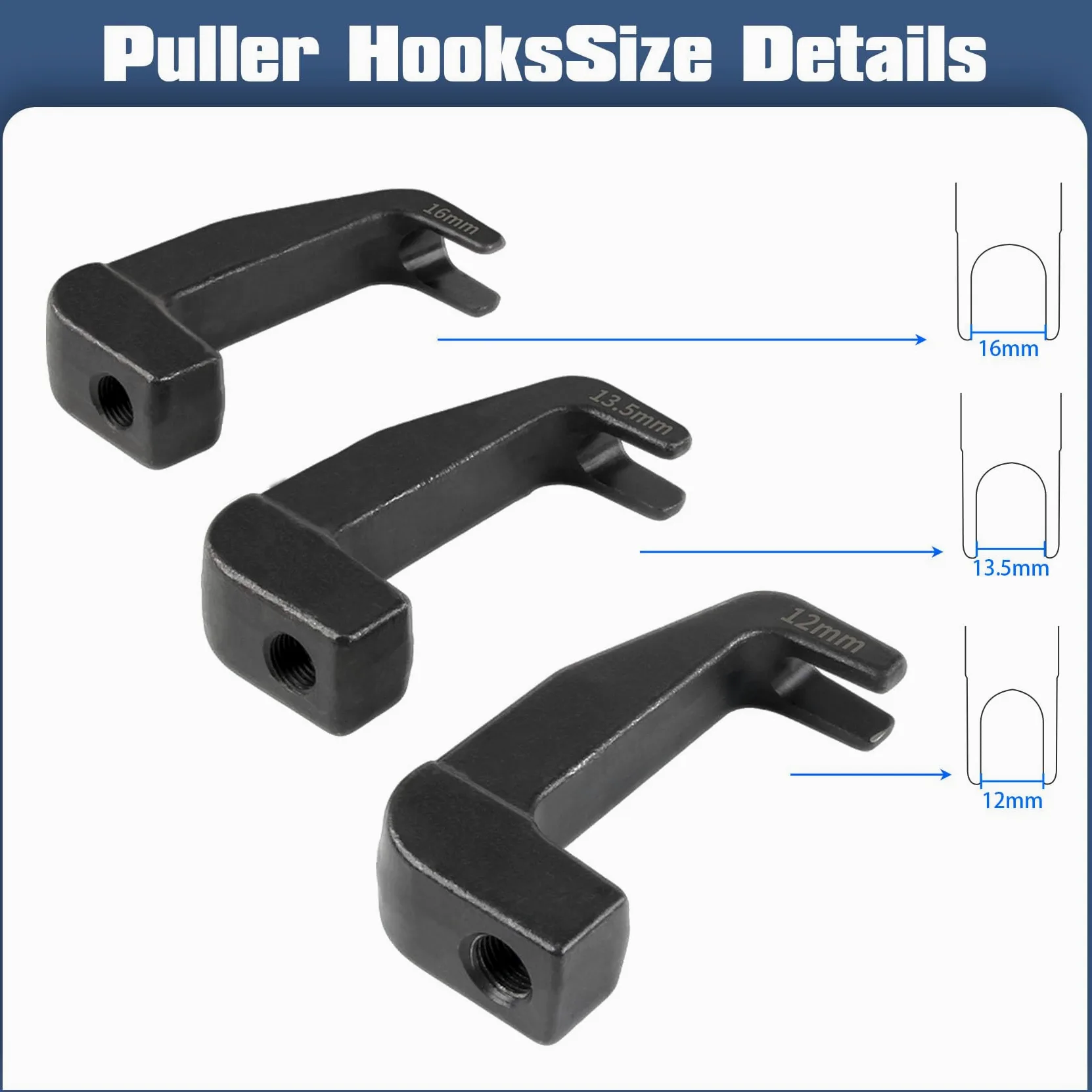 DOCAS 24 Piezas Extractor de Inyectores Diésel,Extractor de inyector neumático con Adaptador
