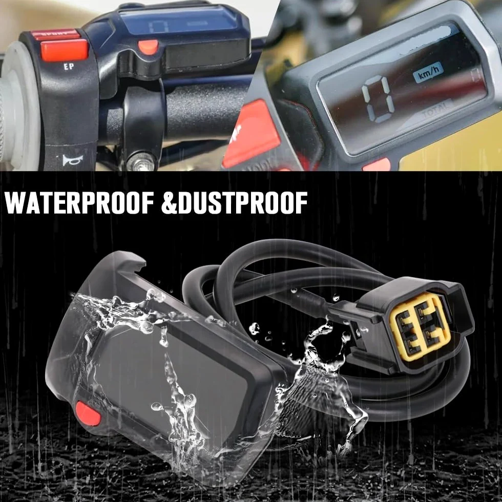 odómetro Velocímetro de motocicleta, contador horas, accesorios para bicicleta cross-country para SUR RON para piezas Light Bee