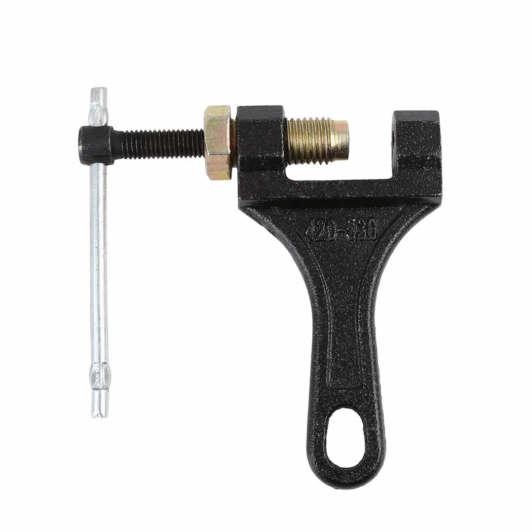 X AUTOHAUX Herramienta de Corte de Cadena de Metal de ATV Motocicleta Adecuada para 420-530